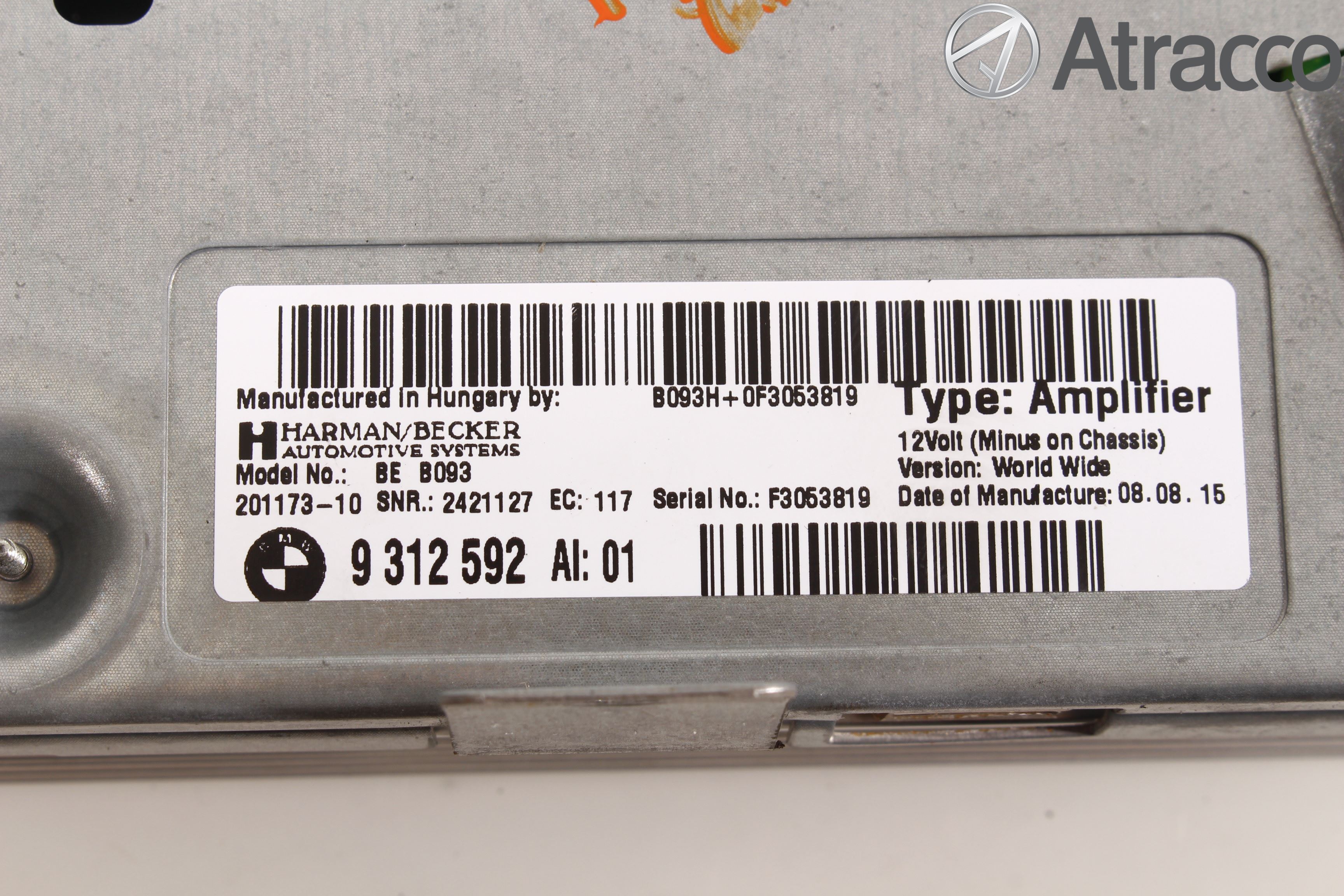 BMW 5 F10/F11/F18 09-17 Cd Radio - Multimediapanel