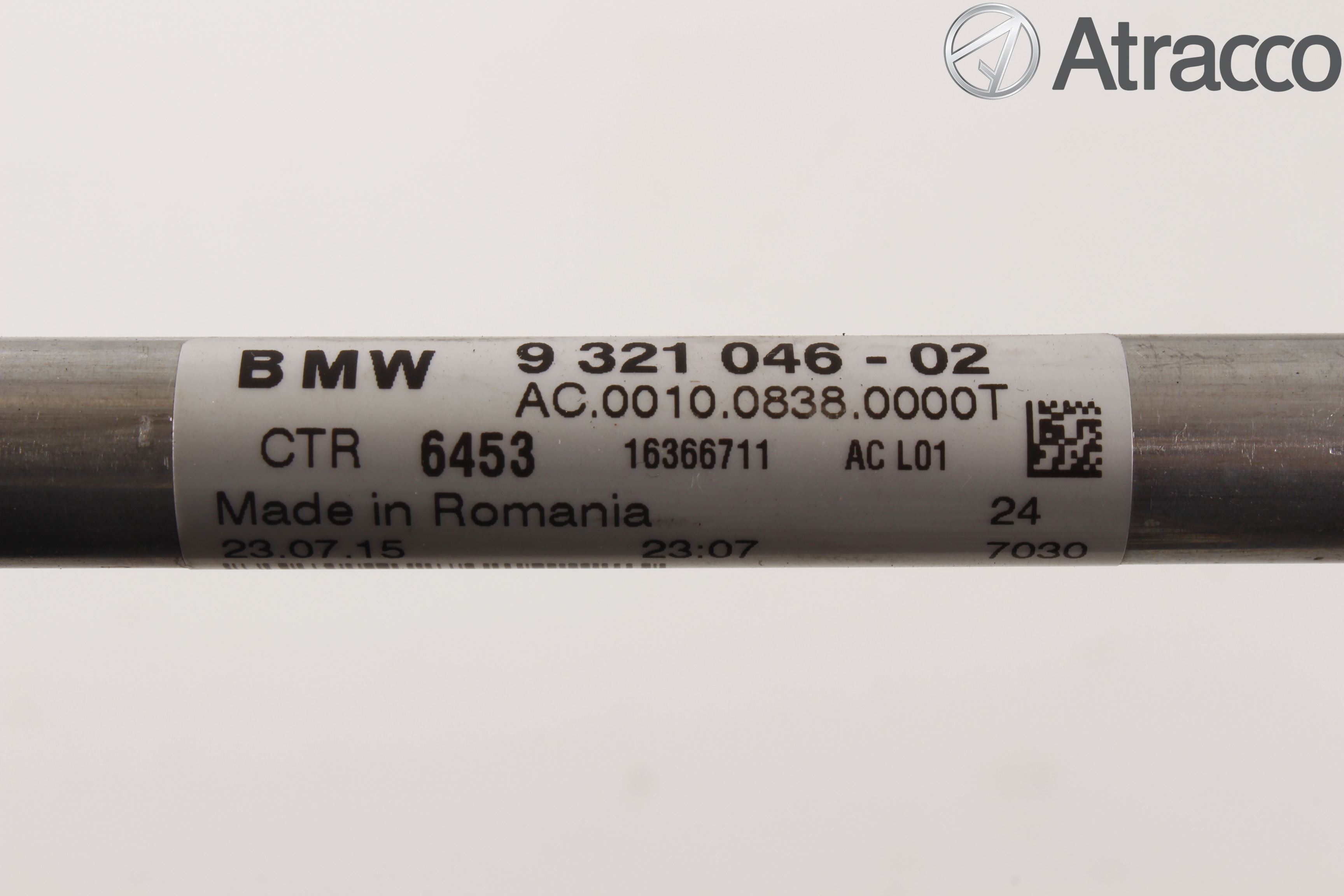 BMW 5 F10/F11/F18 09-17 Ac Slang-Rör