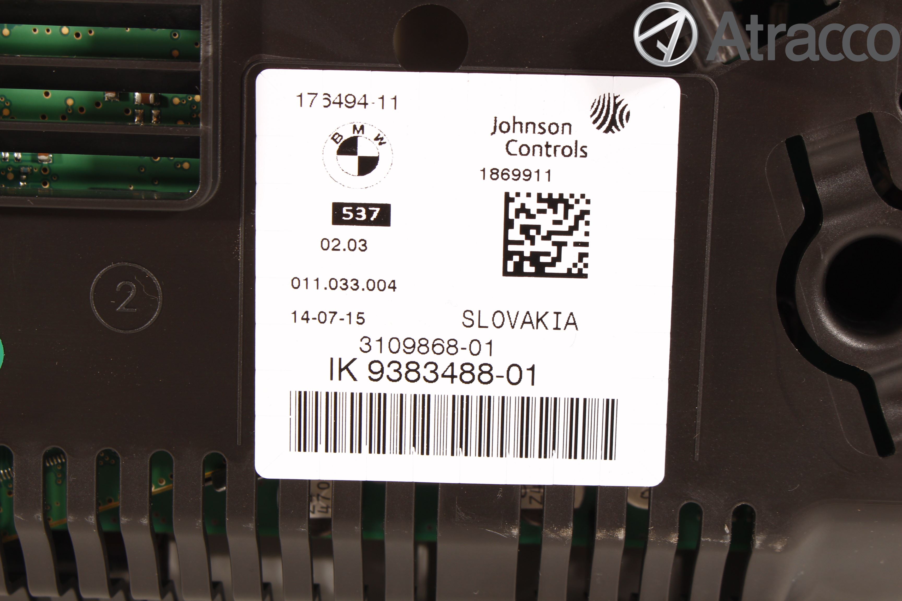BMW 5 F10/F11/F18 09-17 Instrument Komb