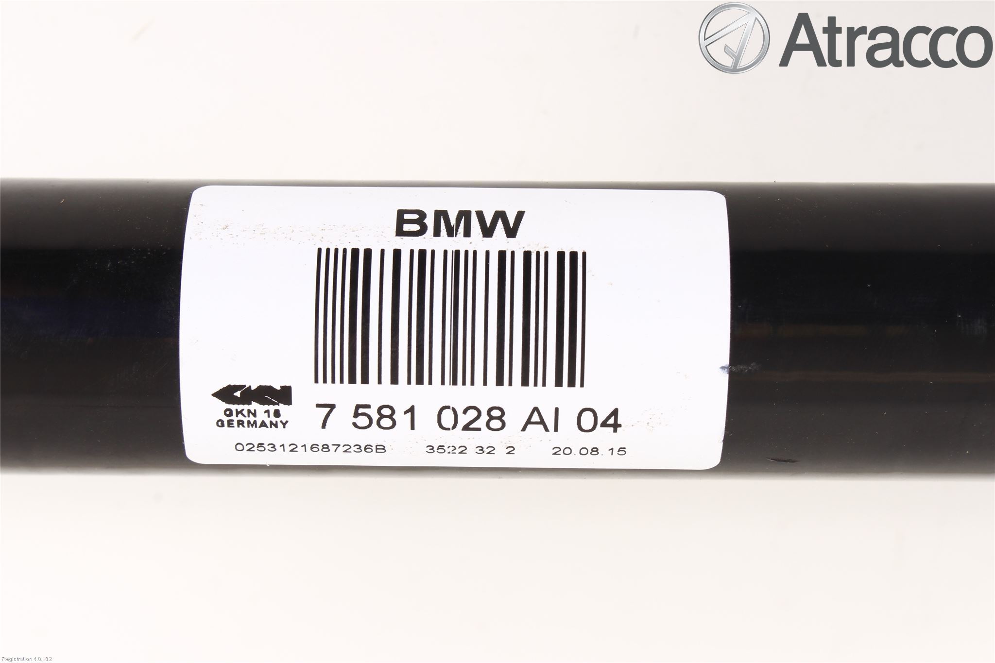 BMW 5 F10/F11/F18 09-17 Drivaxel Bak Höger