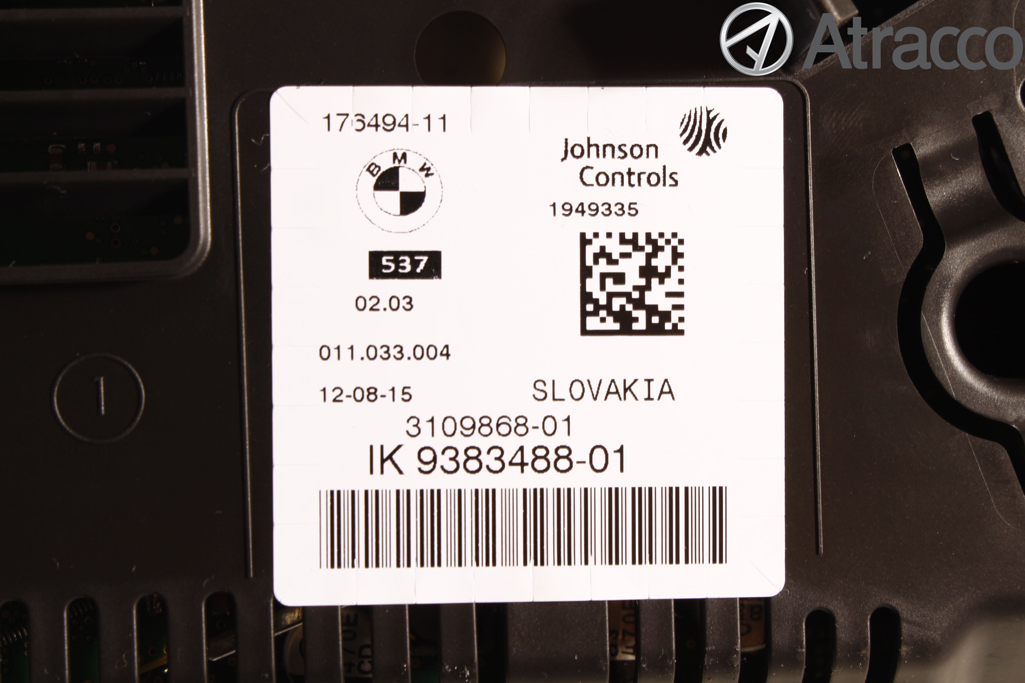 BMW 5 F10/F11/F18 09-17 Instrument Komb