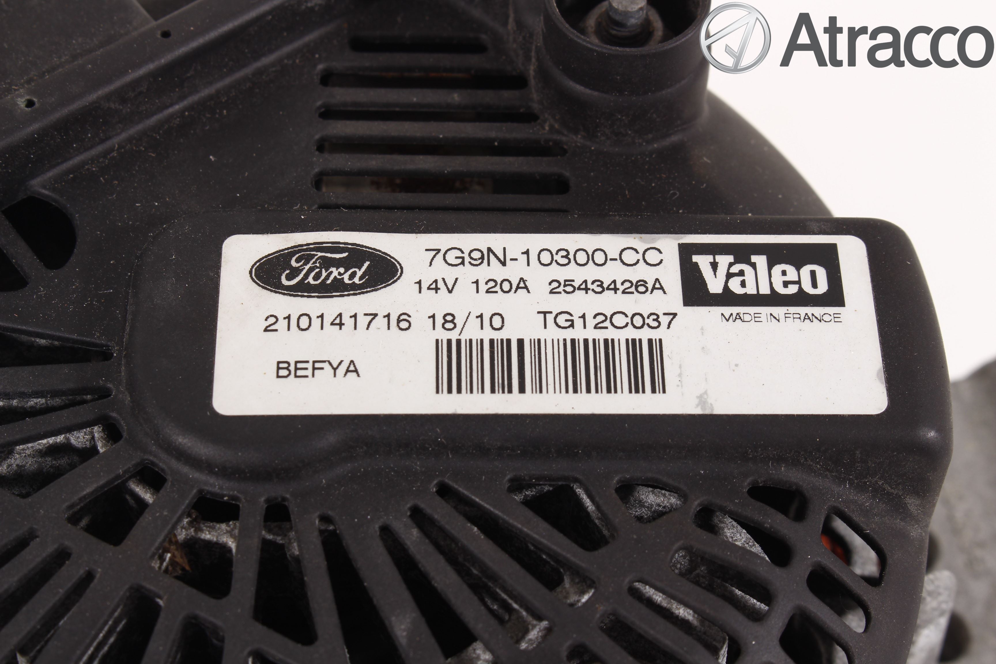 Ford FIESTA 09-12 Generator