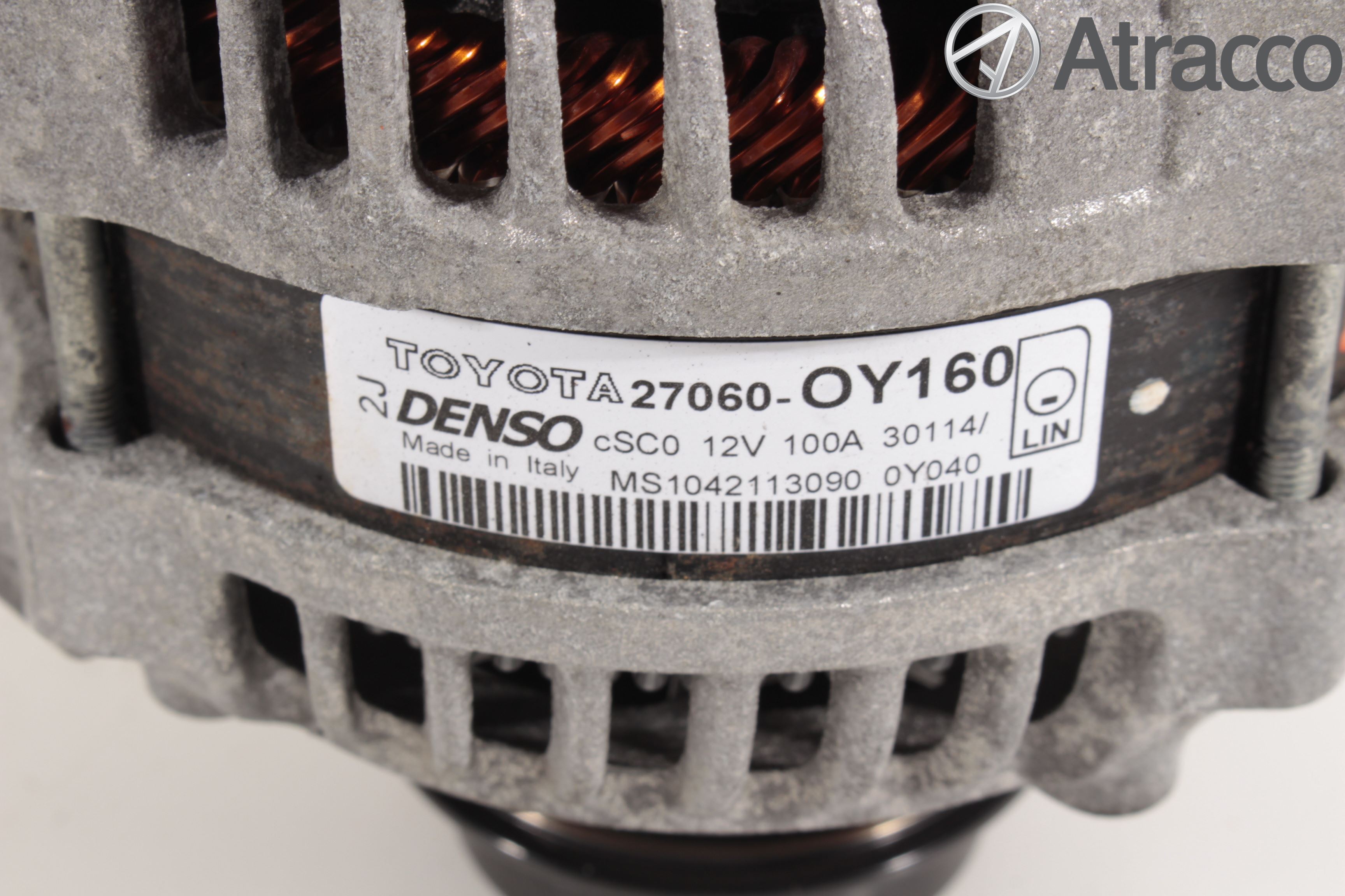 Toyota YARIS XP130 15-20 Generator