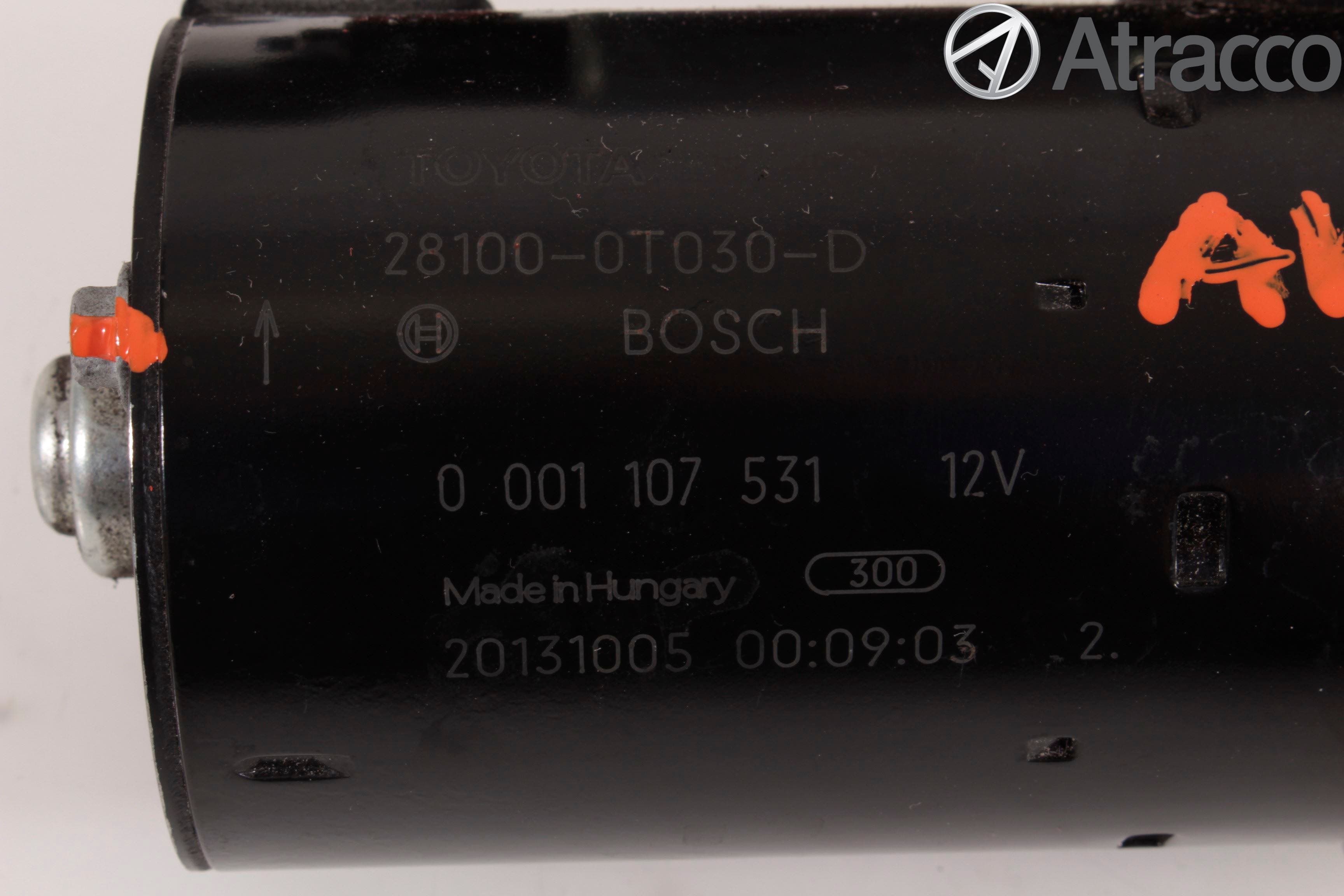 Toyota AURIS 13-19 Startmotor