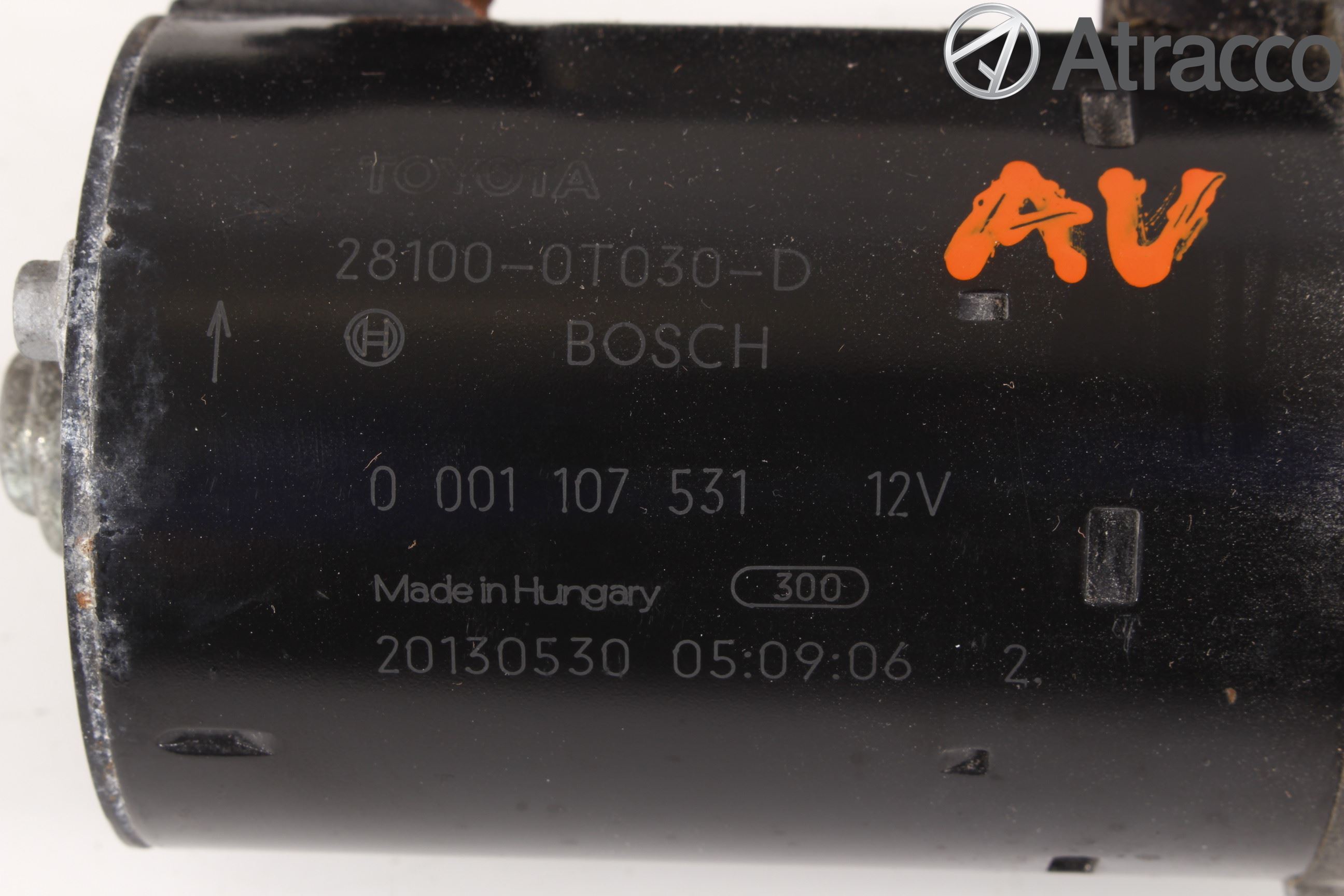 Toyota AURIS 13-19 Startmotor