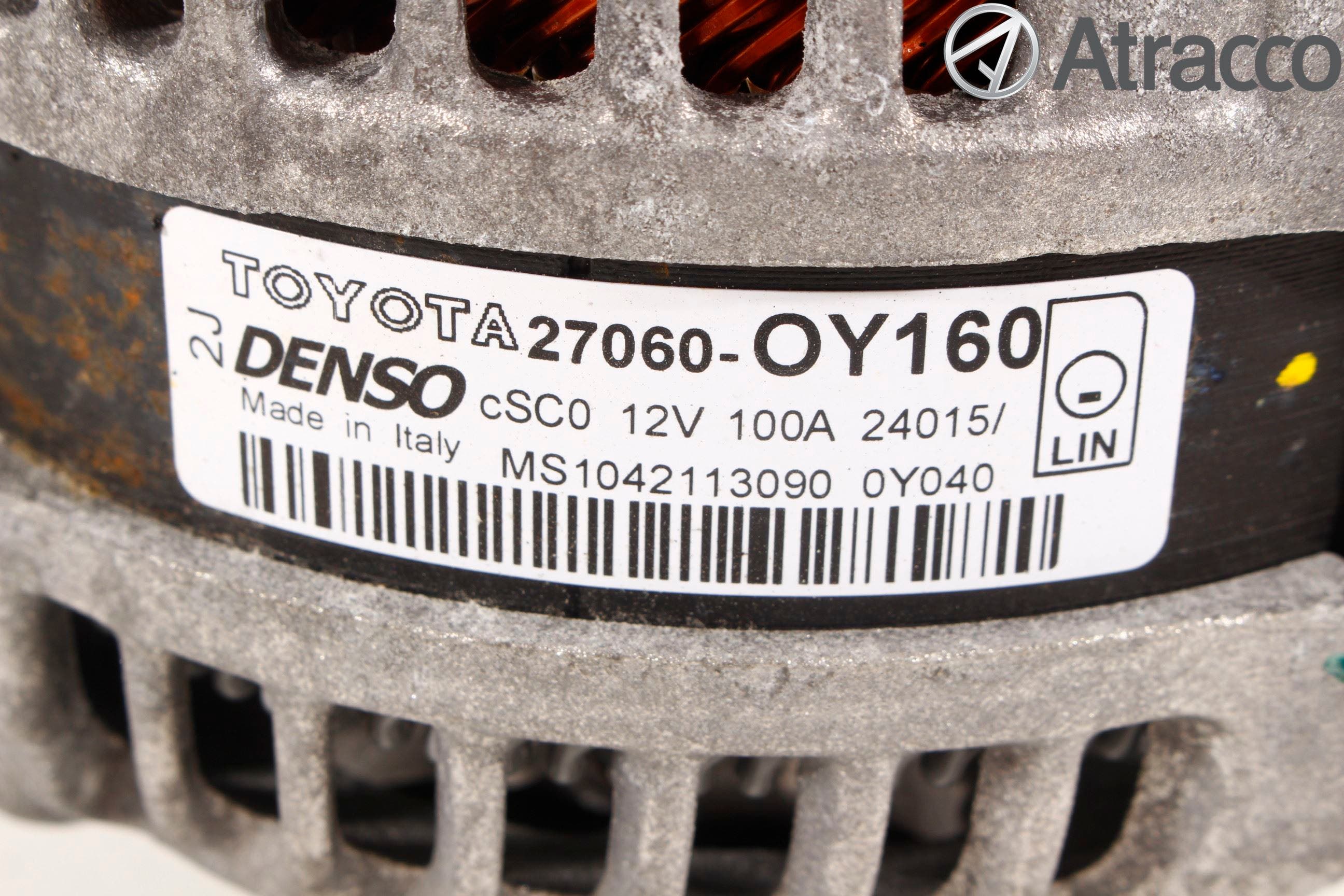 Toyota YARIS XP130 15-20 Generator