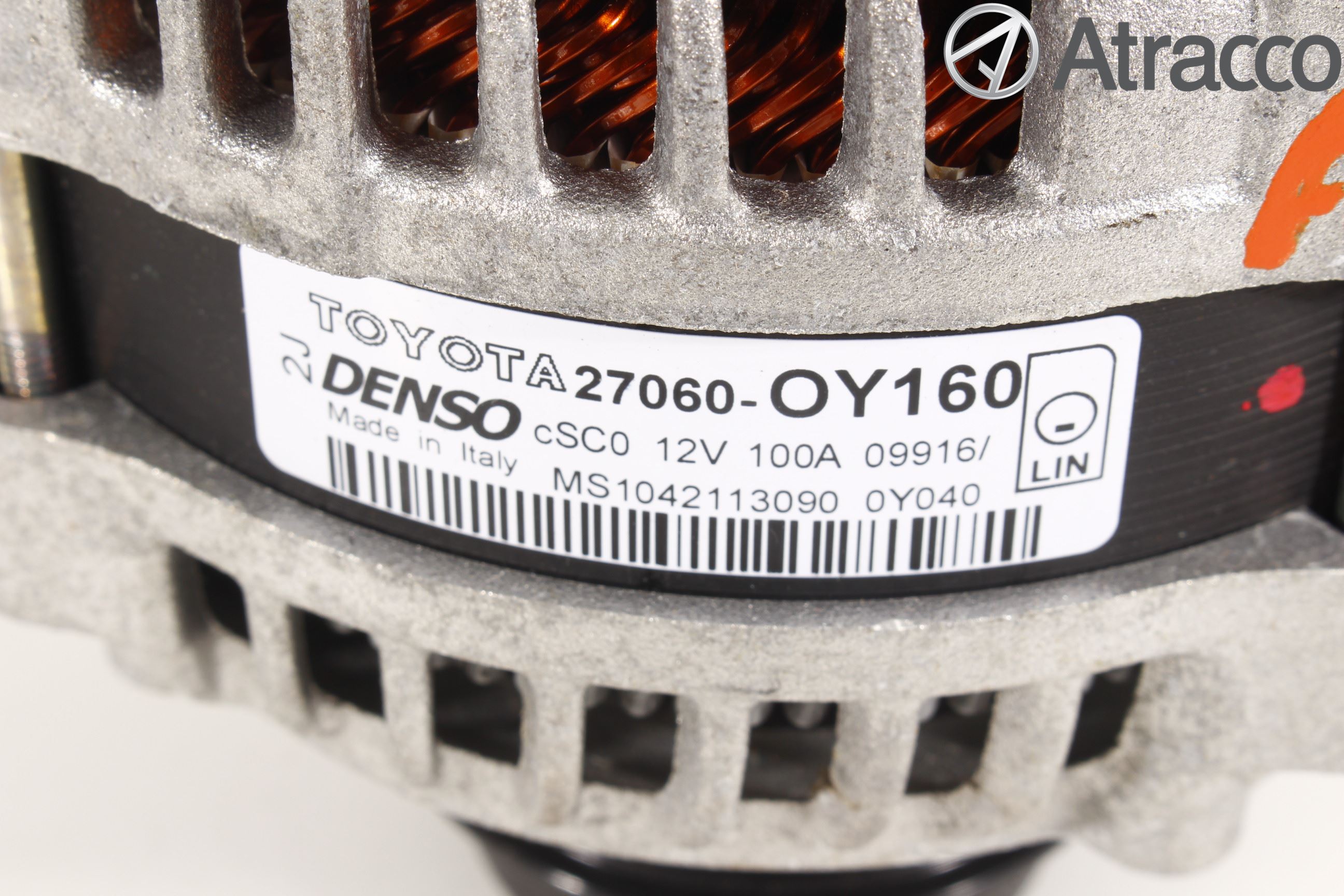 Toyota YARIS XP130 15-20 Generator