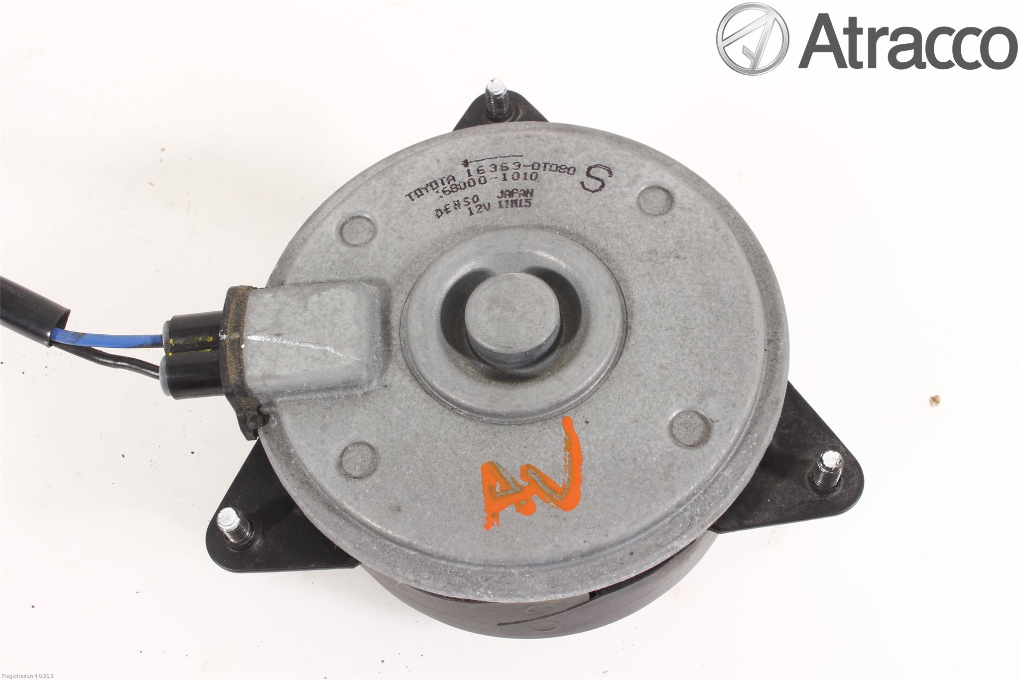 Toyota AURIS 10-12 Kylfläkt El