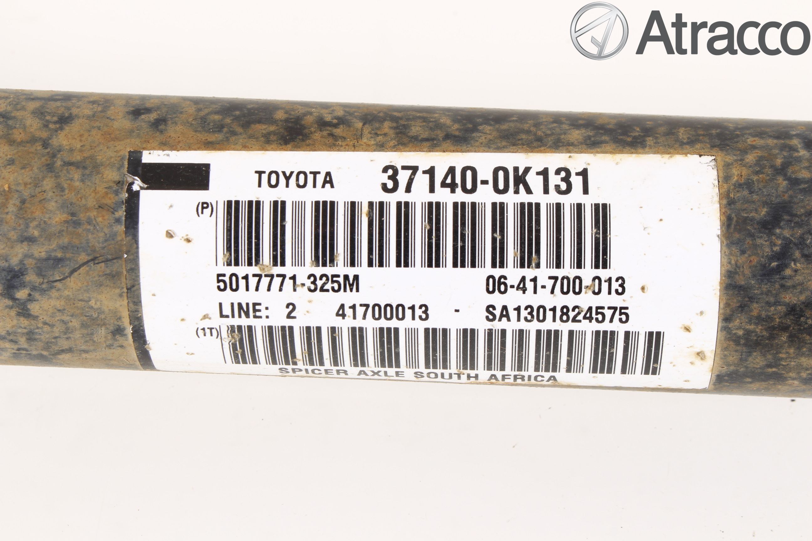 Toyota HILUX 05-16 Mellanaxel Främre 4Wd