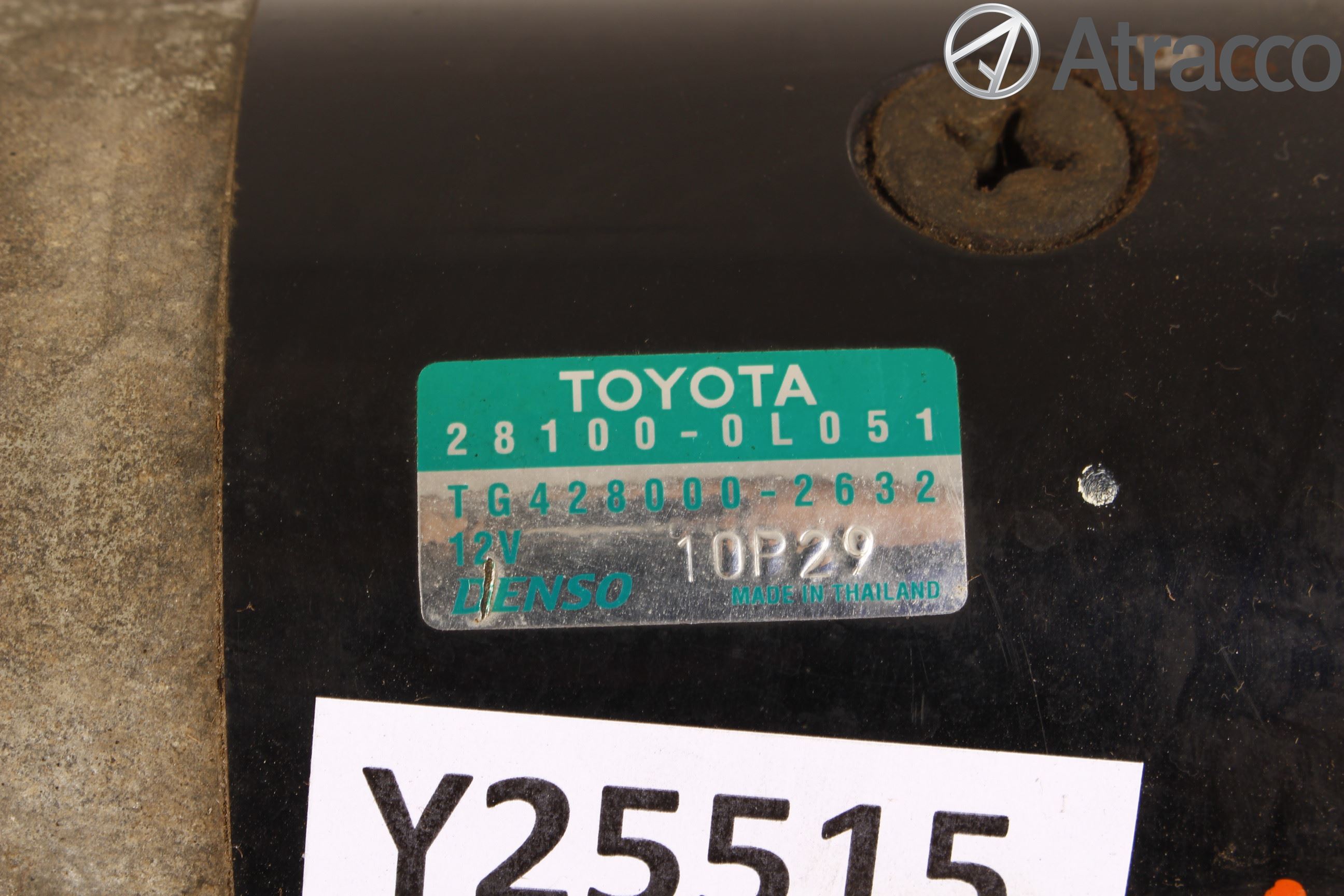 Toyota HILUX 05-16 Startmotor Diesel