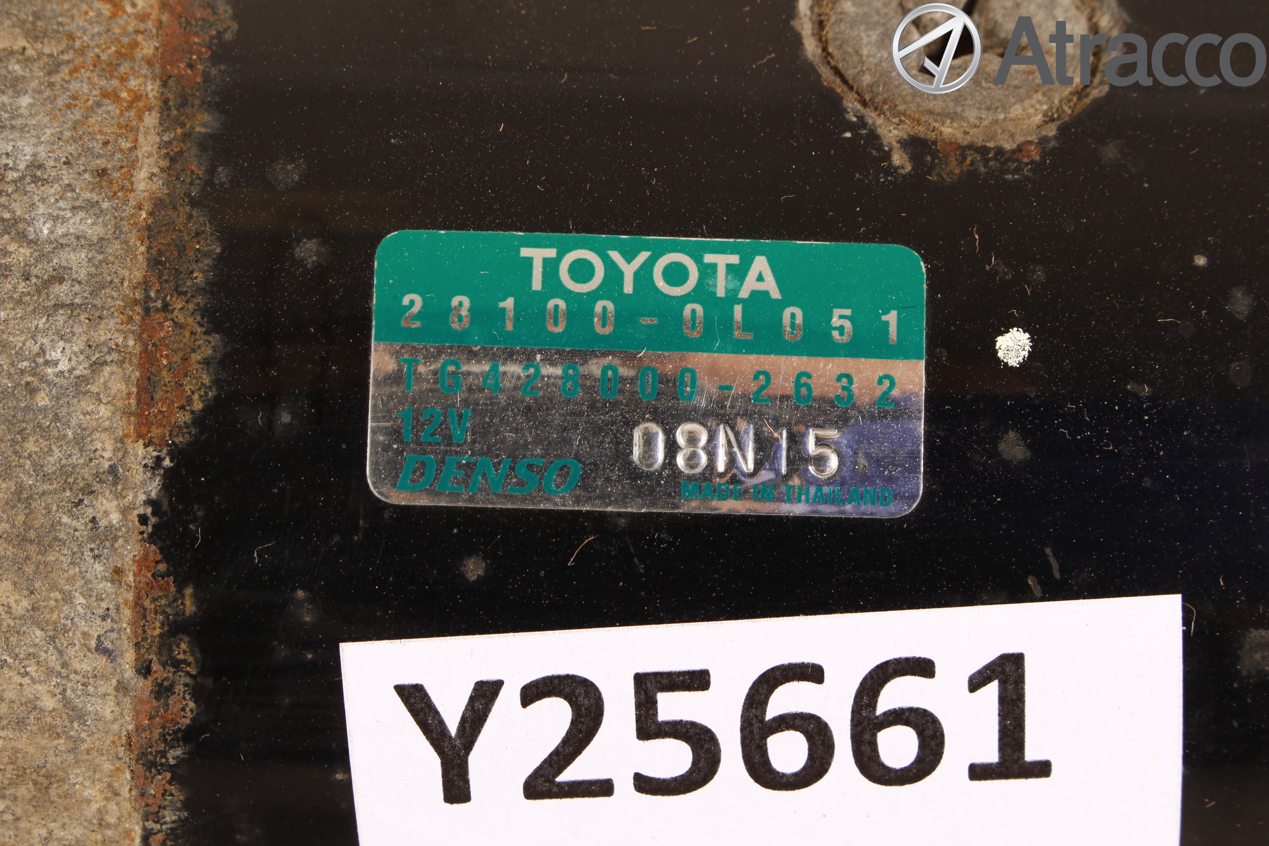 Toyota HILUX 05-16 Startmotor Diesel