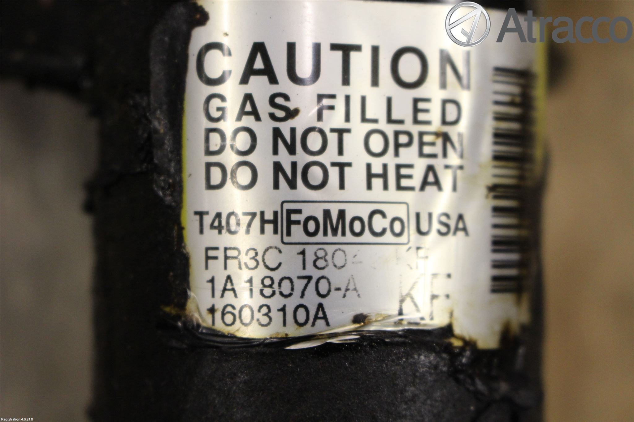 Ford MUSTANG VI 15-22 Fjäderben Fram Höger