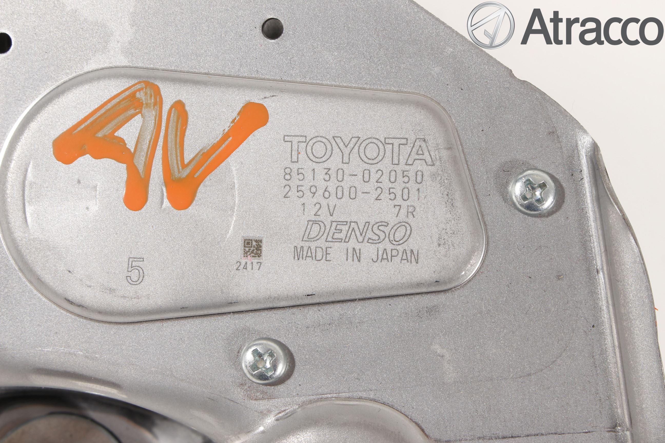 Toyota AURIS 13-19 Torkarmotor Baklucka