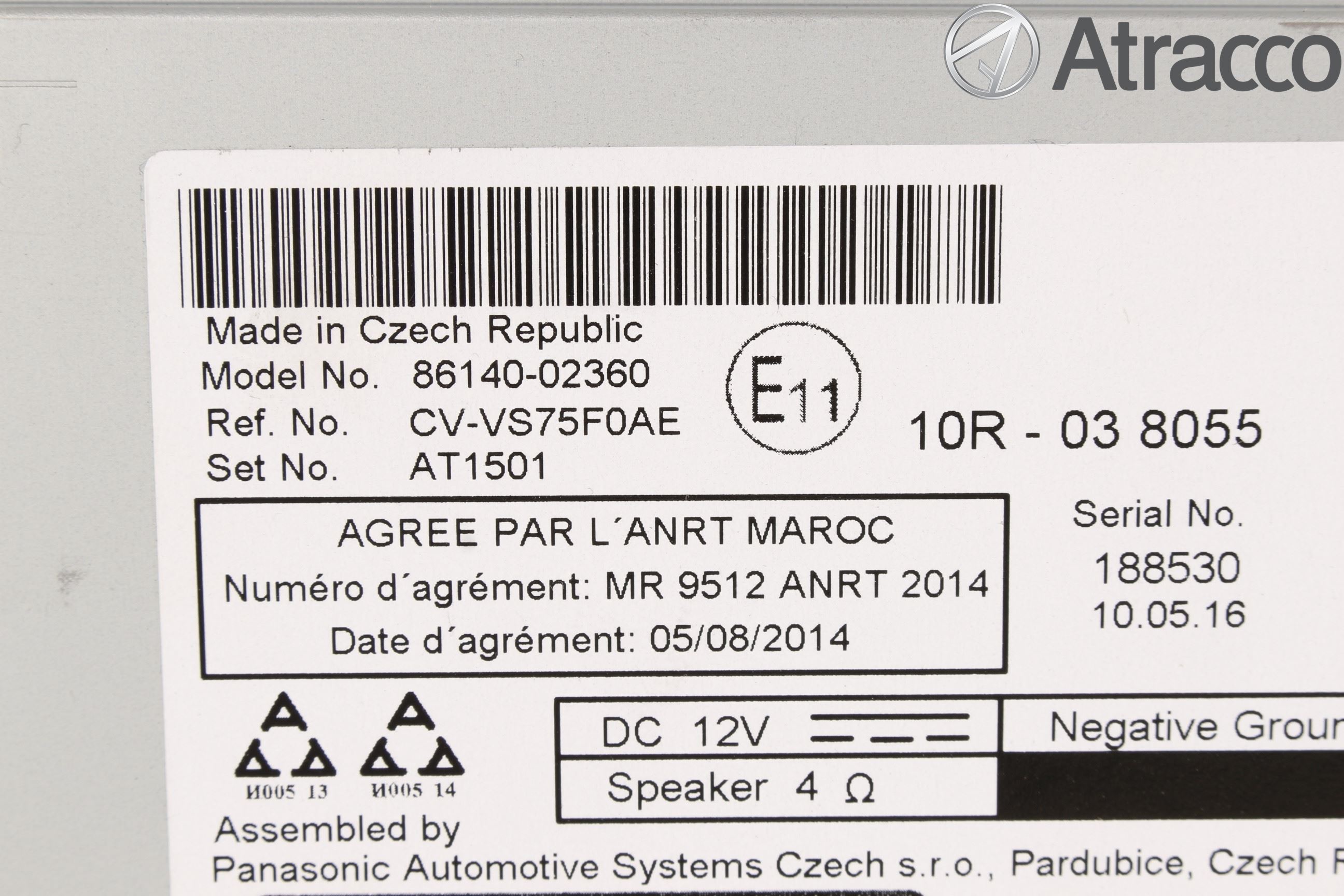 Toyota AURIS 13-19 Cd Radio - Multimediapanel