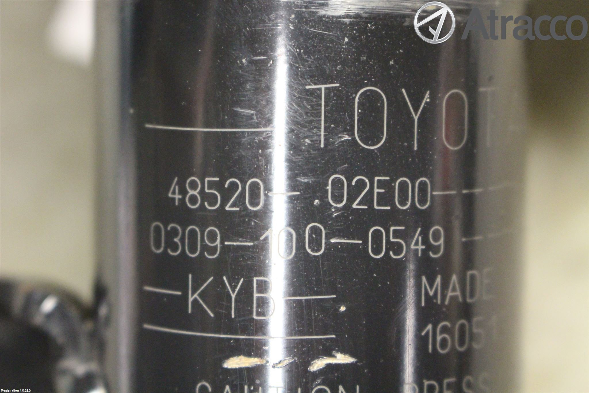 Toyota AURIS 13-19 Fjäderben Fram Vänster