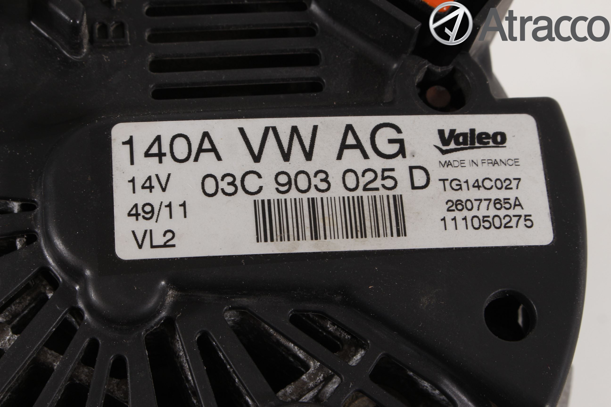 Volkswagen VW GOLF PLUS/CROSS GOLF 04-14 Generator