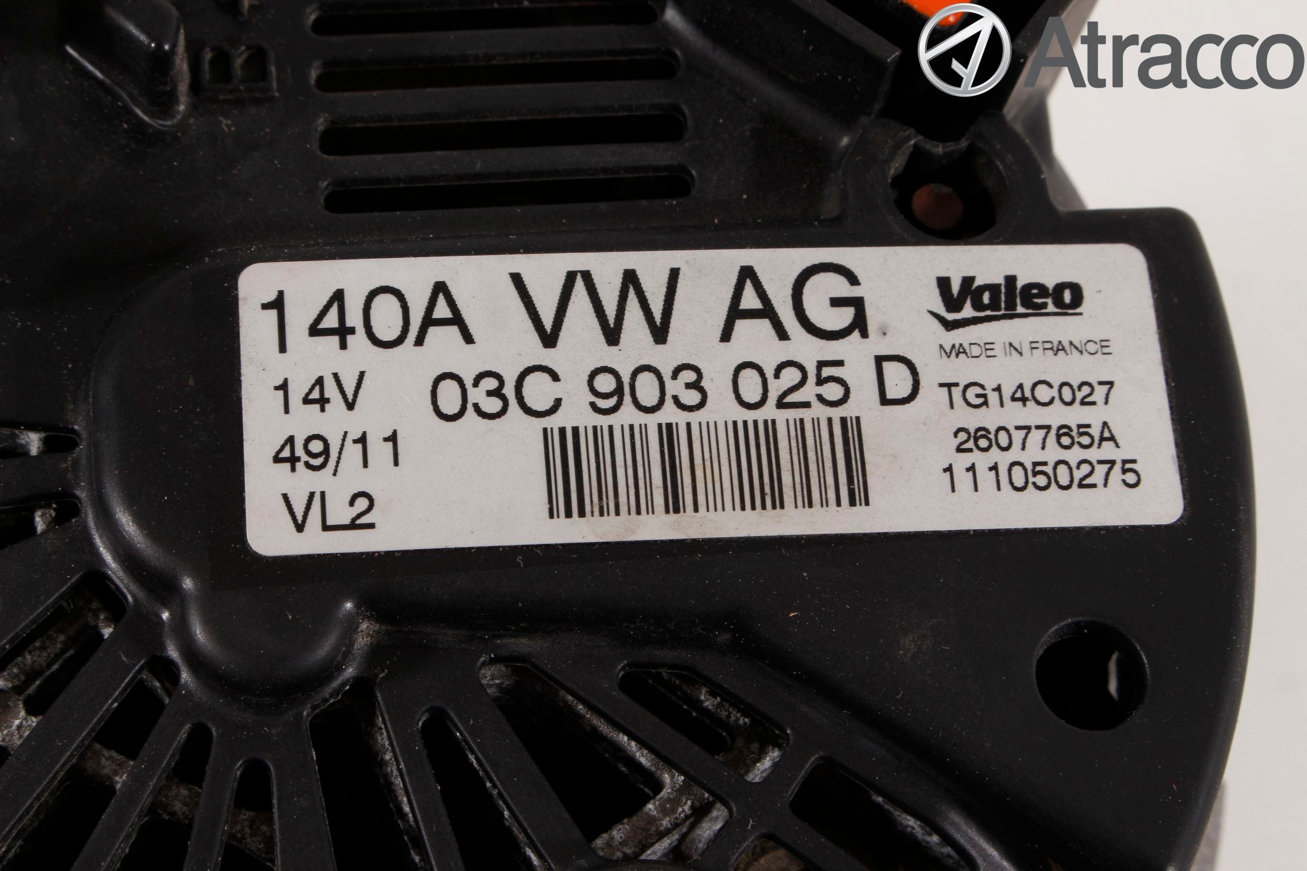 Volkswagen VW GOLF PLUS/CROSS GOLF 04-14 Generator