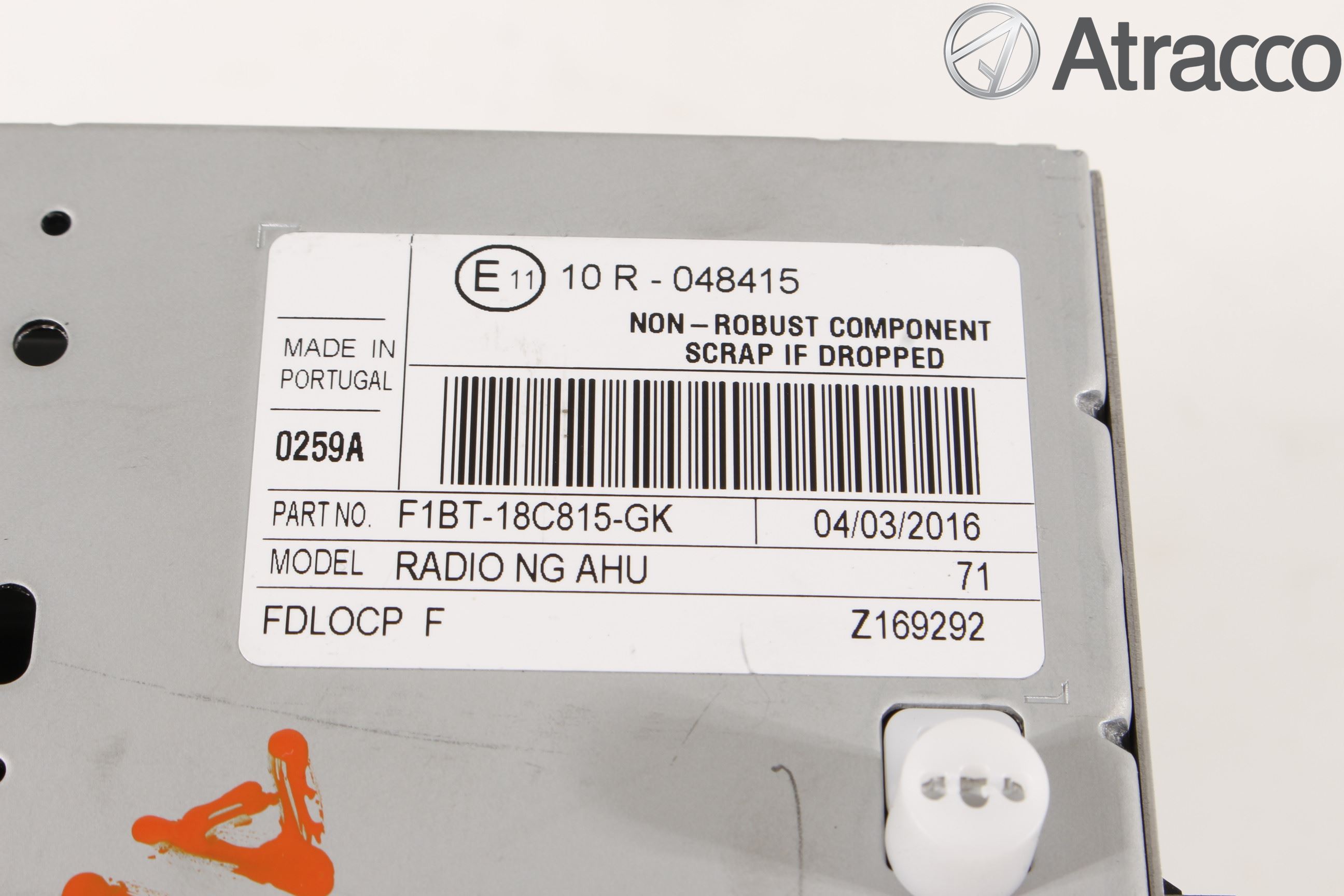 Ford FOCUS 15-18 Cd Radio - Multimediapanel