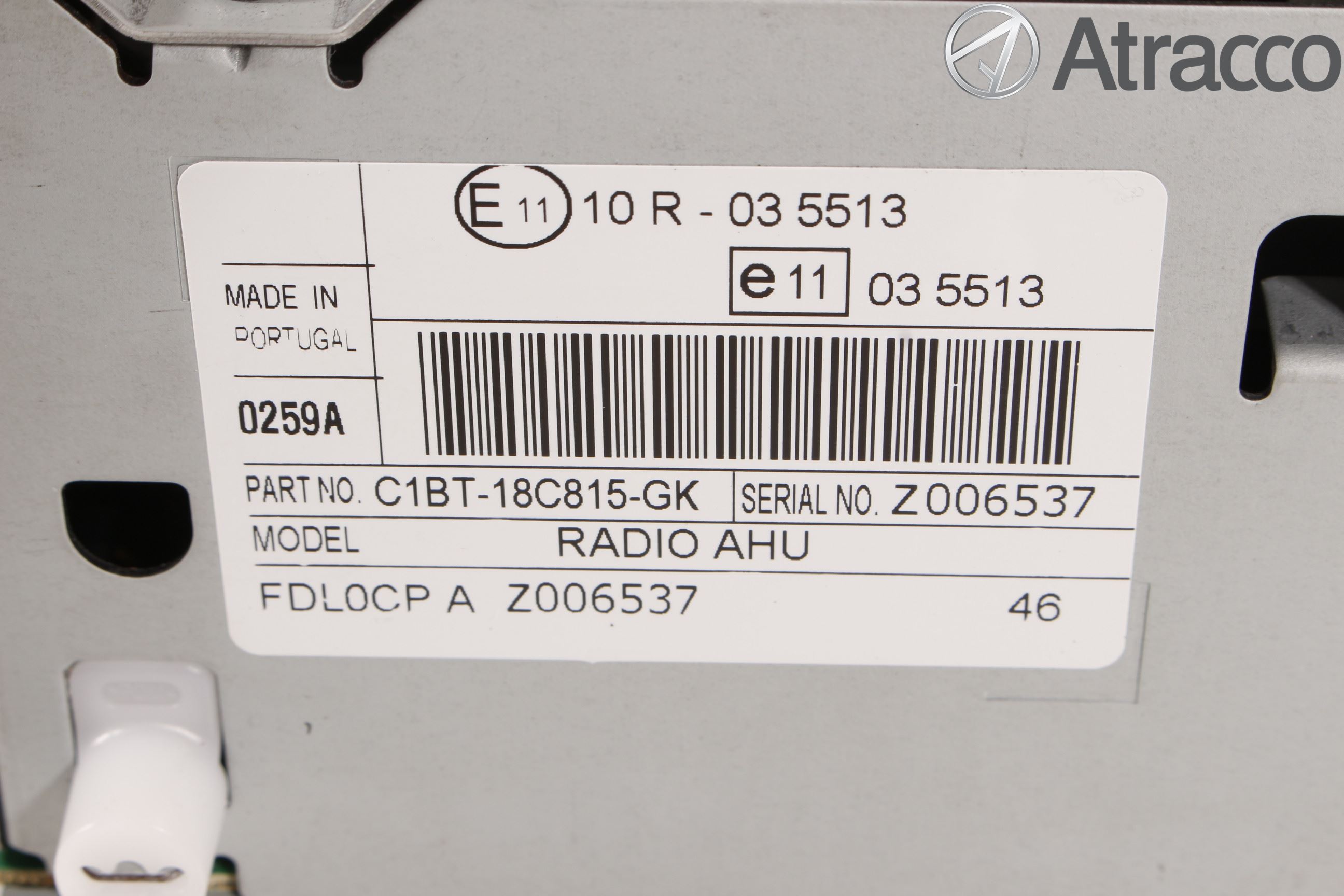 Ford C-MAX II  11-14 Cd Radio - Multimediapanel