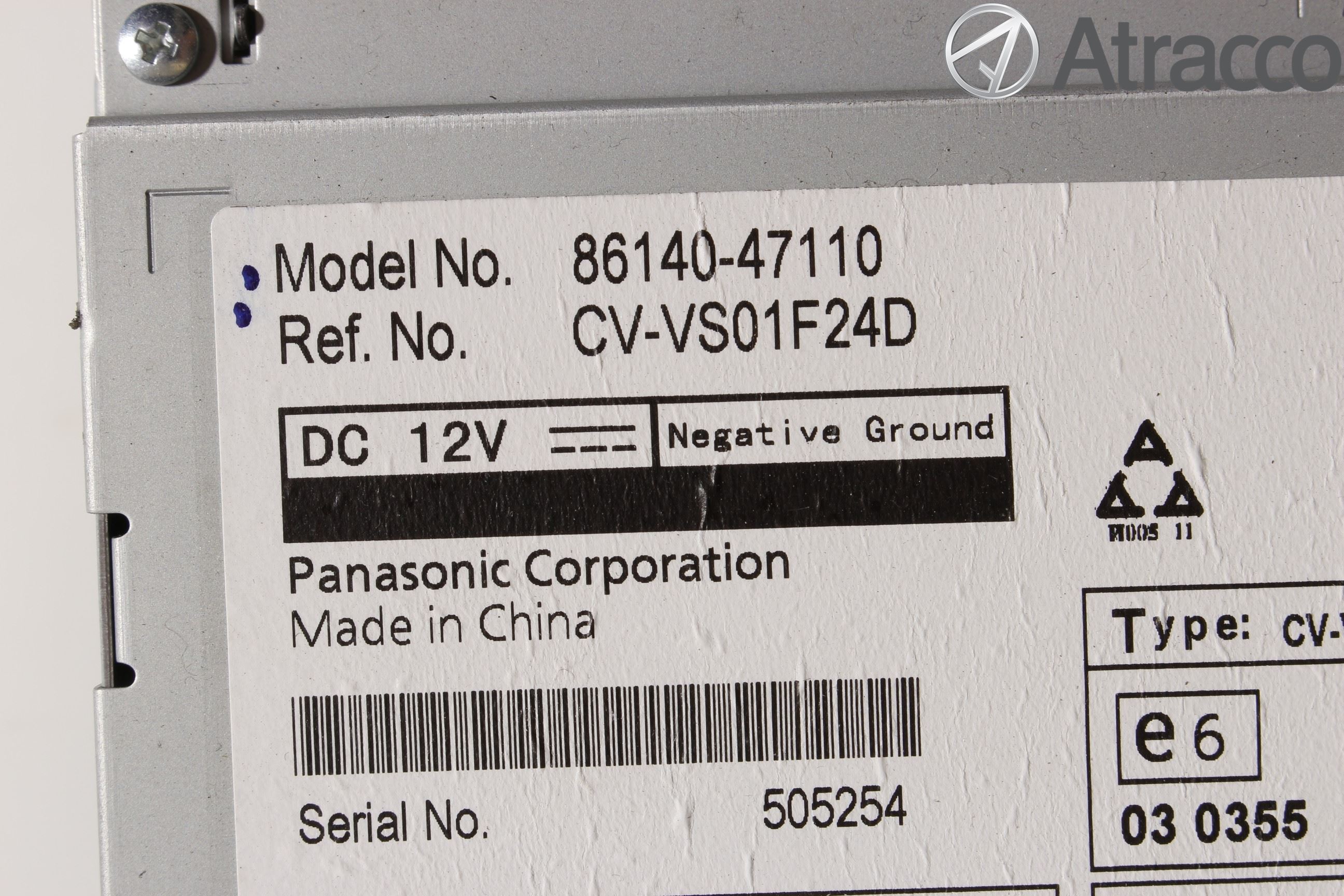 Toyota PRIUS ZVW30 09-20 Cd Radio - Multimediapanel