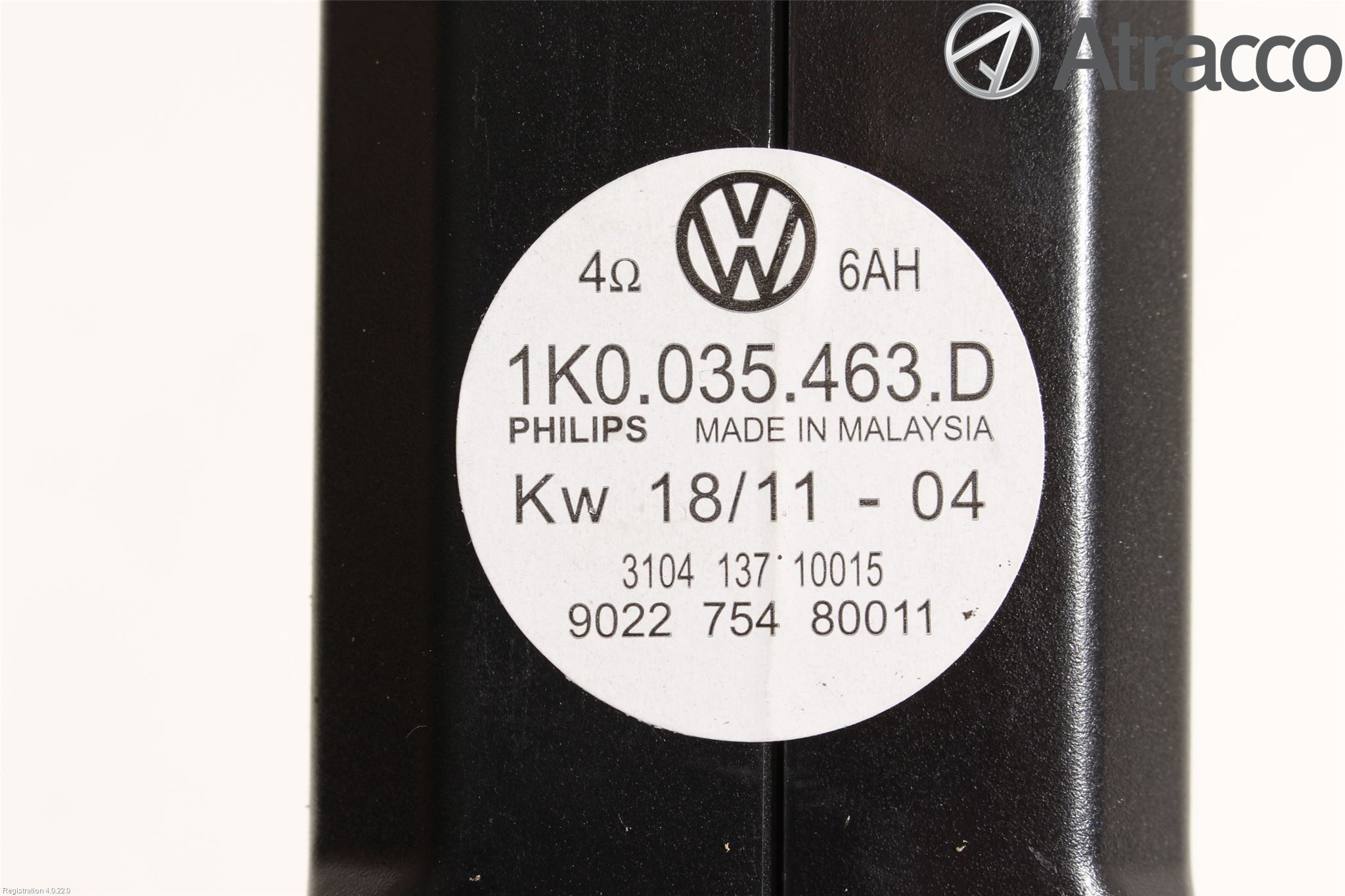 Volkswagen VW GOLF PLUS/CROSS GOLF 04-14 Radio-Stereo Förstärkare