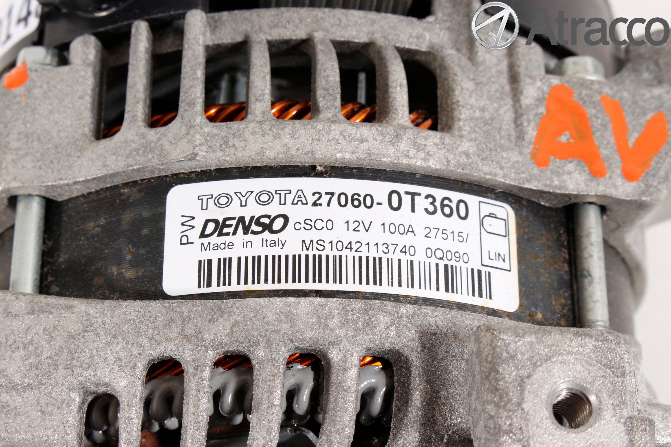 Toyota AVENSIS 16-18 Generator