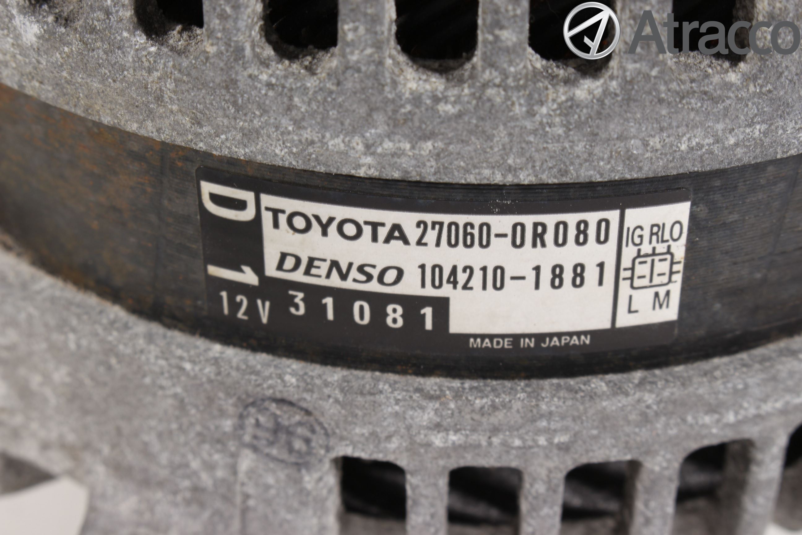 Toyota AVENSIS 09-15 Generator