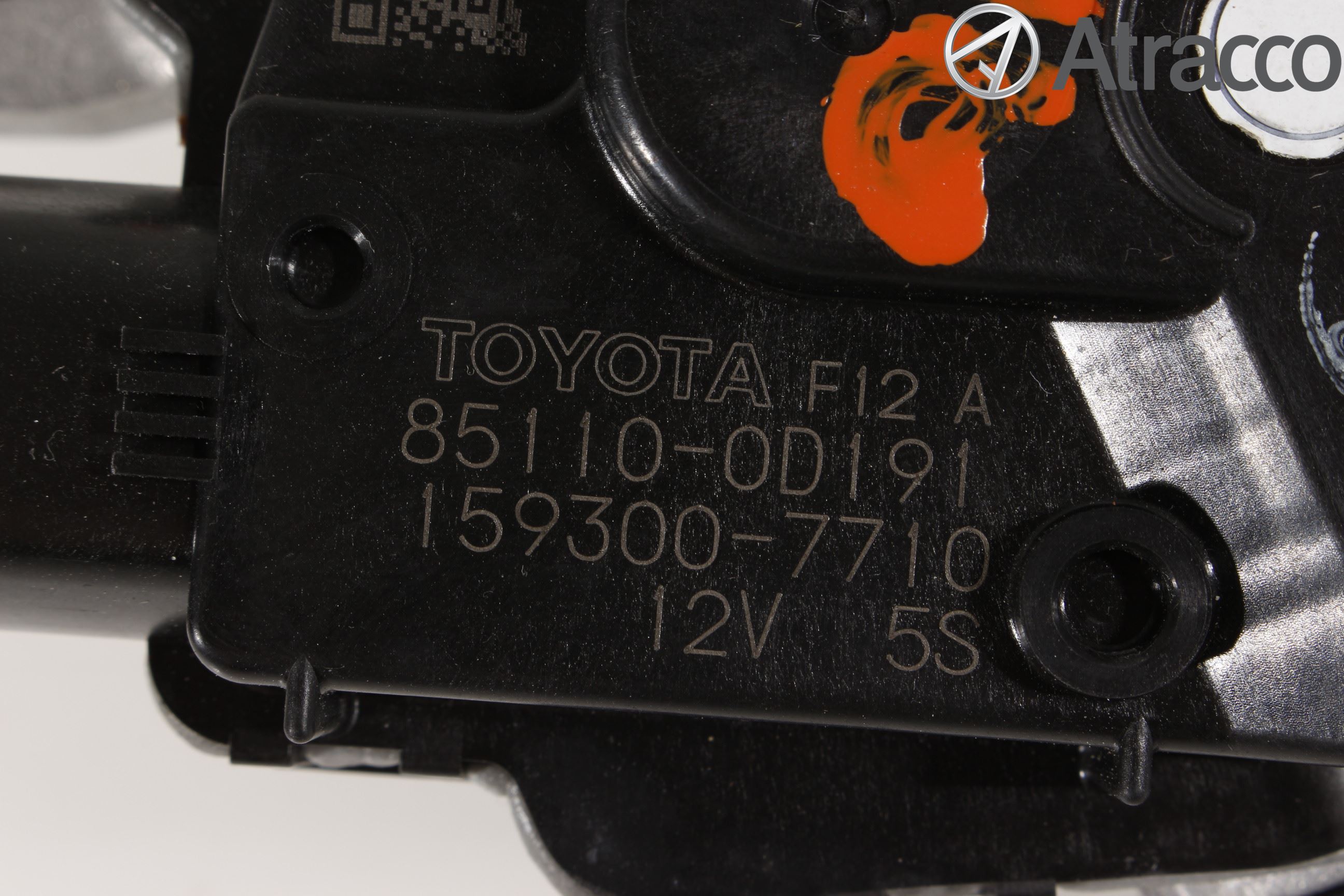 Toyota YARIS XP130 15-20 Torkarmotor Vindruta