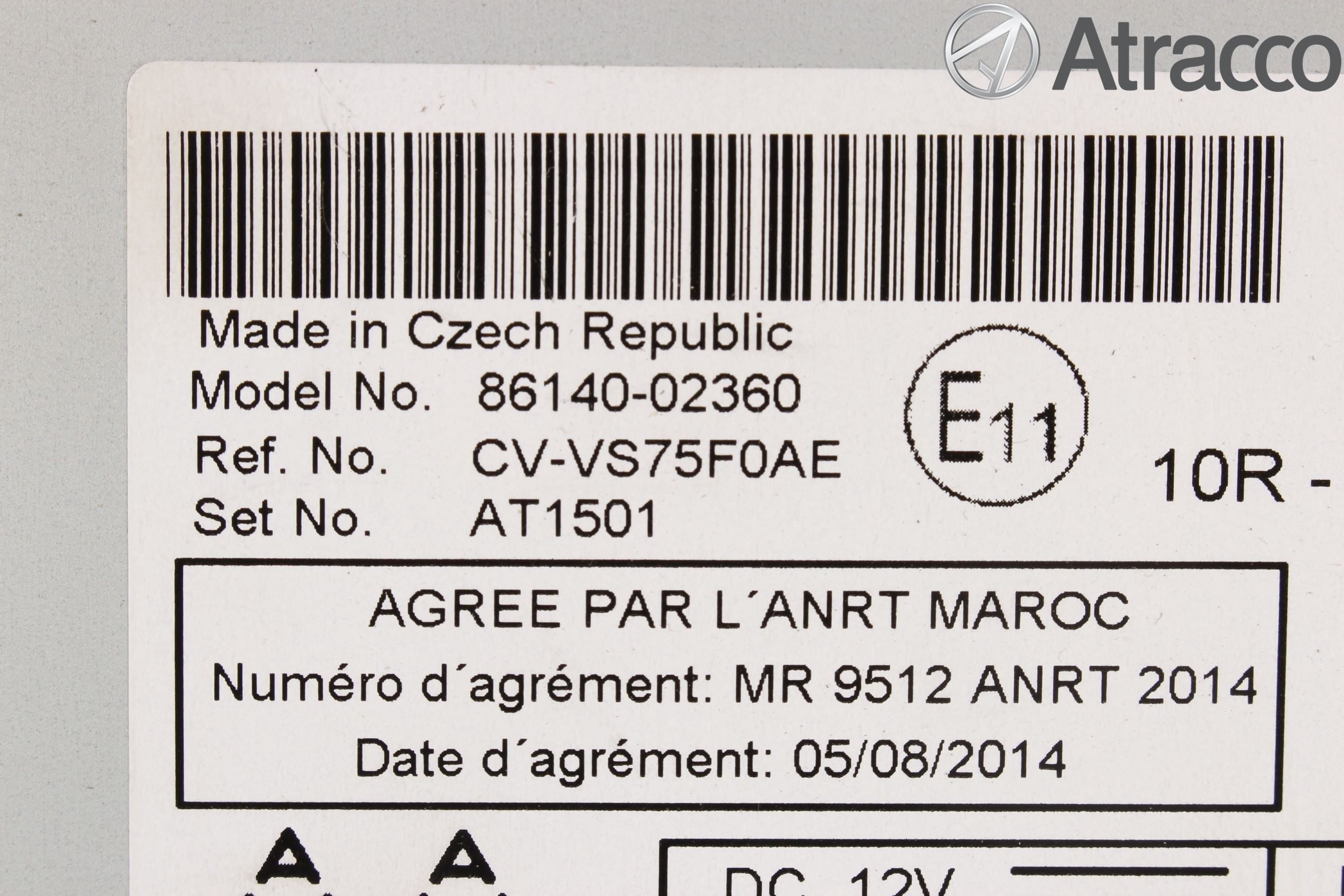 Toyota AURIS 13-19 Cd Radio - Multimediapanel