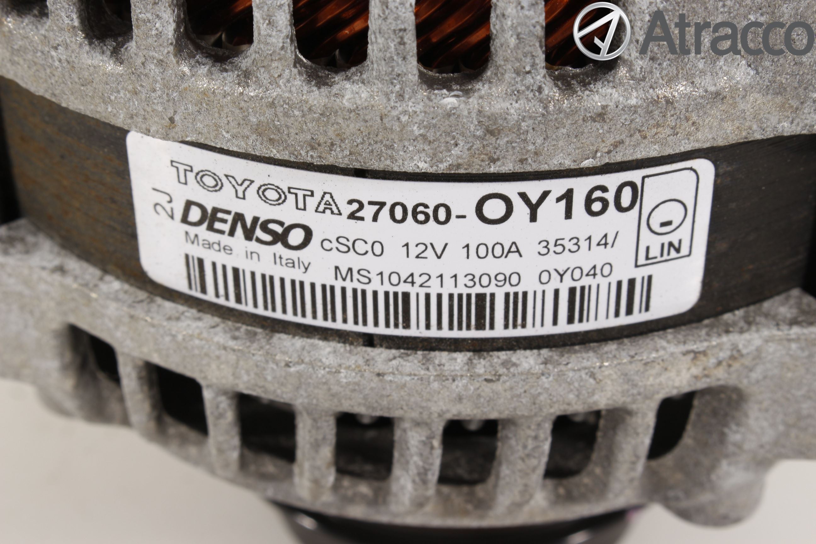Toyota YARIS XP130 15-20 Generator