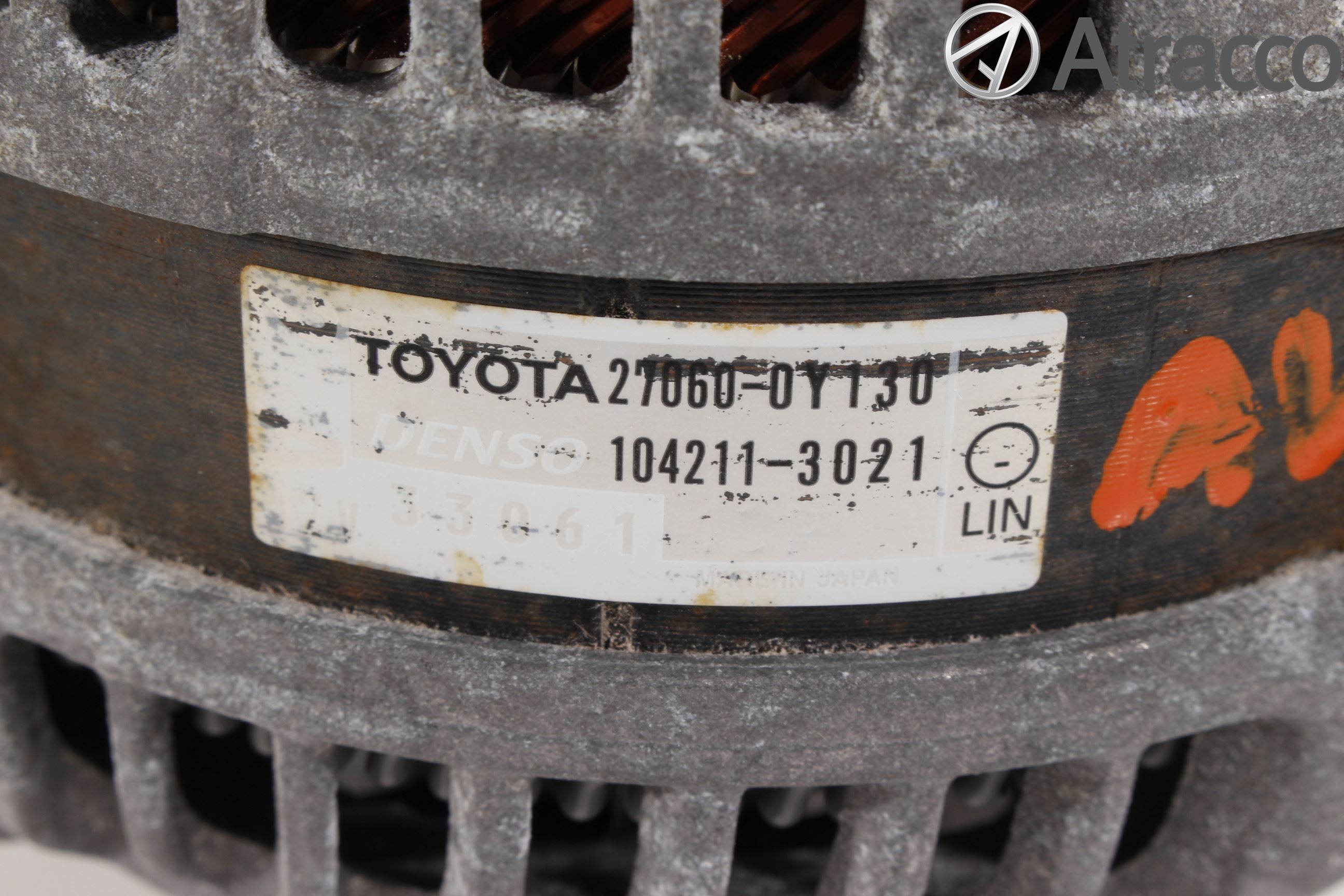 Toyota YARIS XP130 12-14 Generator