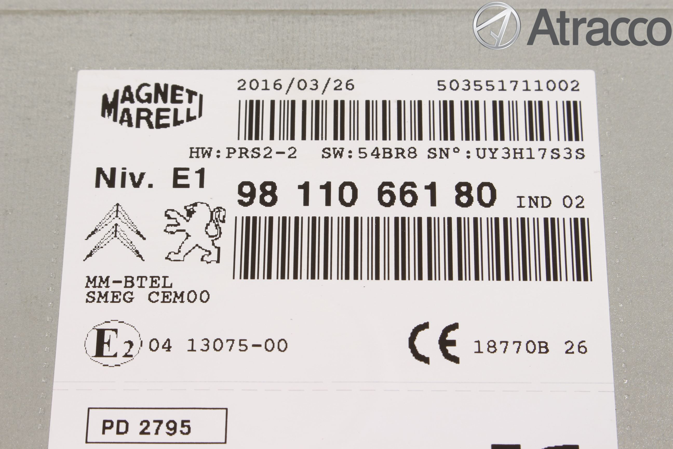Peugeot PEUGOT 208 16-19 Cd Radio - Multimediapanel