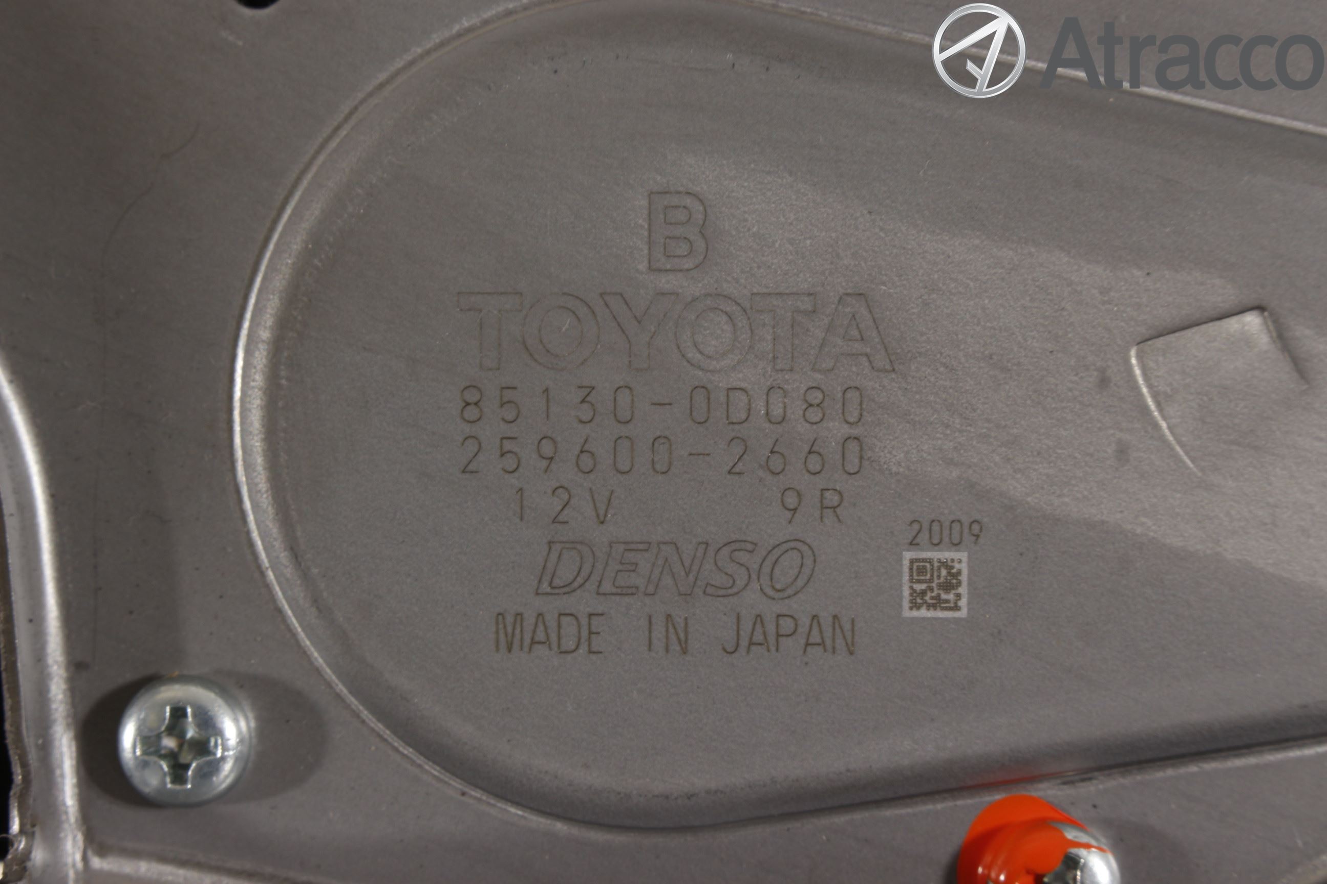 Toyota YARIS XP130 15-20 Torkarmotor Baklucka