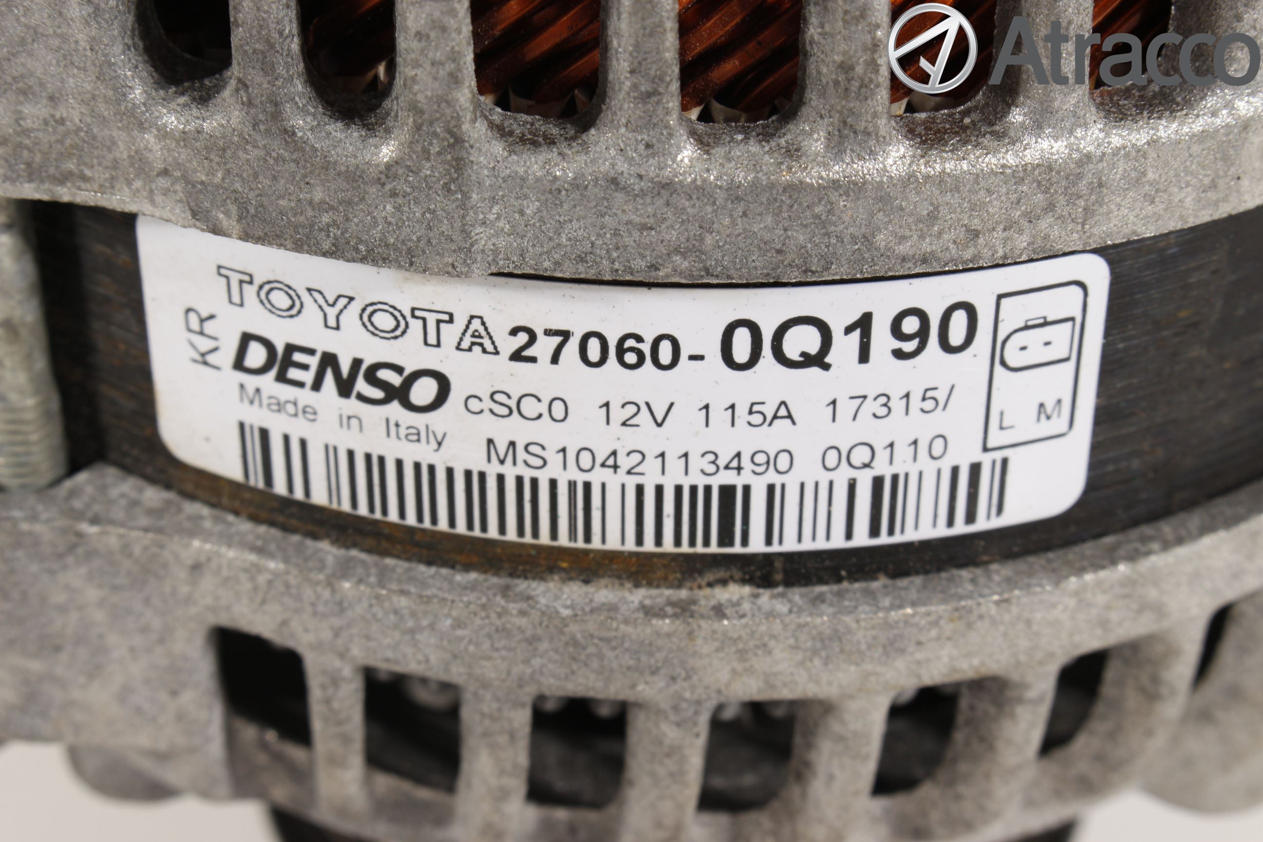 Toyota AYGO 15-21 Generator