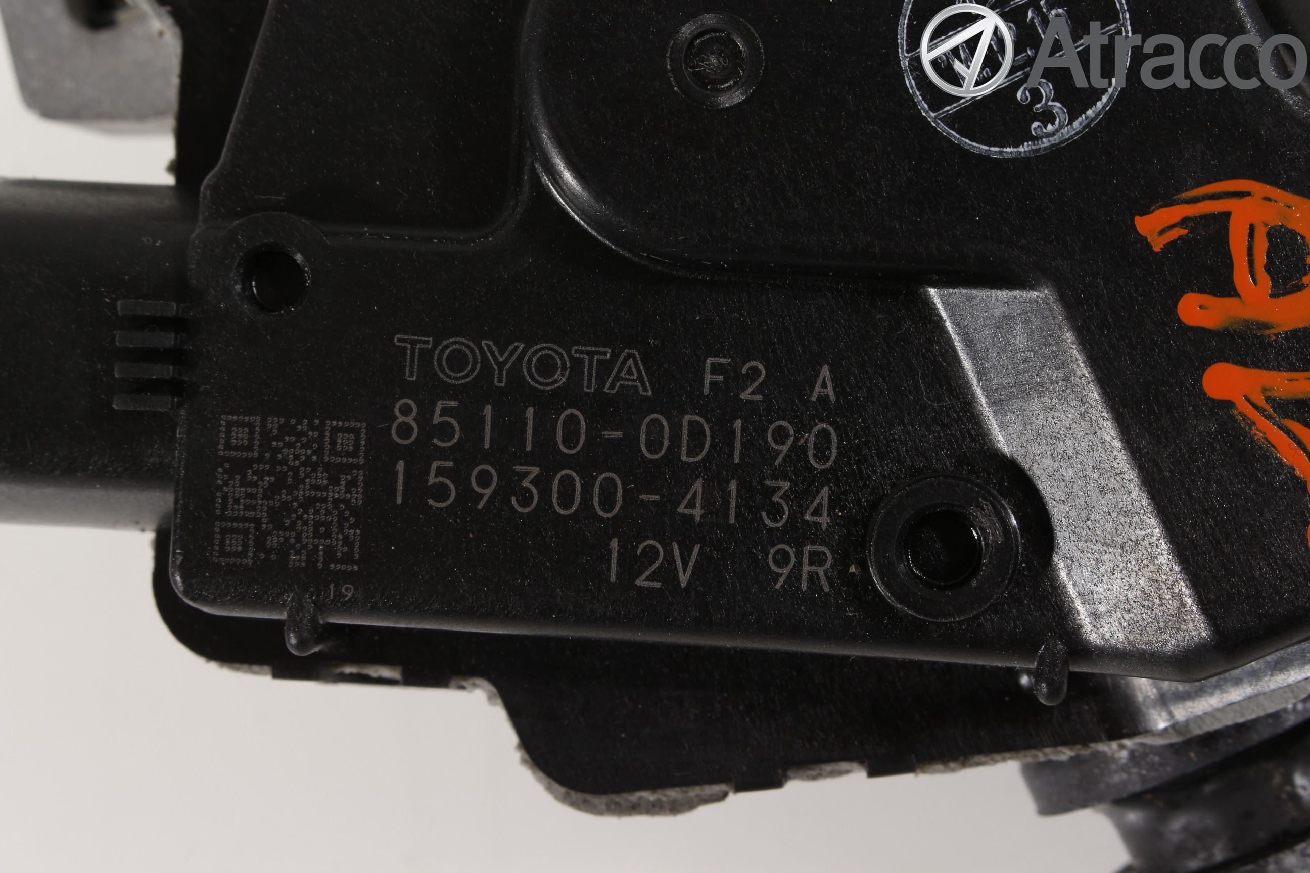 Toyota YARIS XP130 15-20 Torkarmotor Vindruta
