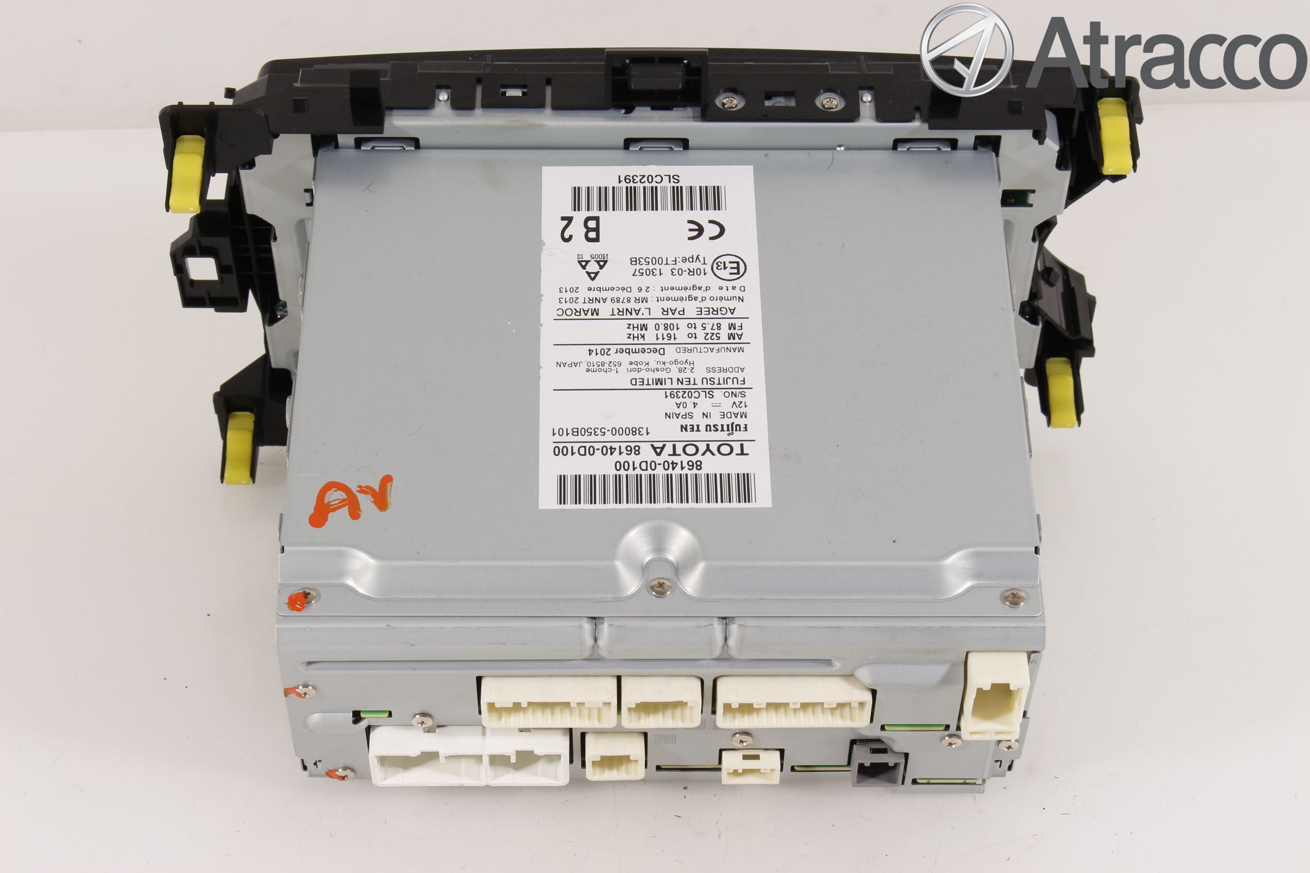 Toyota YARIS XP130 15-20 Cd Radio - Multimediapanel