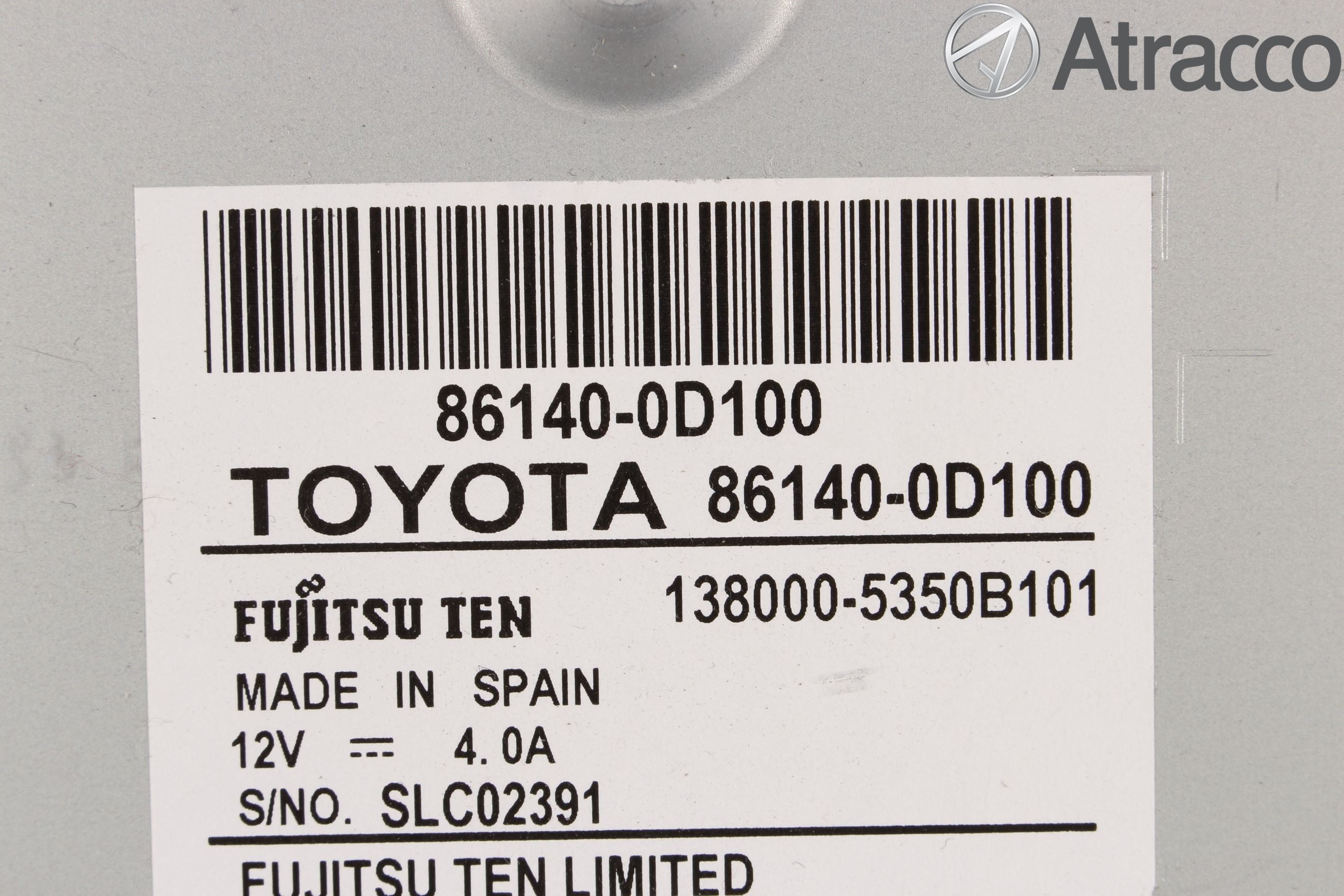 Toyota YARIS XP130 15-20 Cd Radio - Multimediapanel