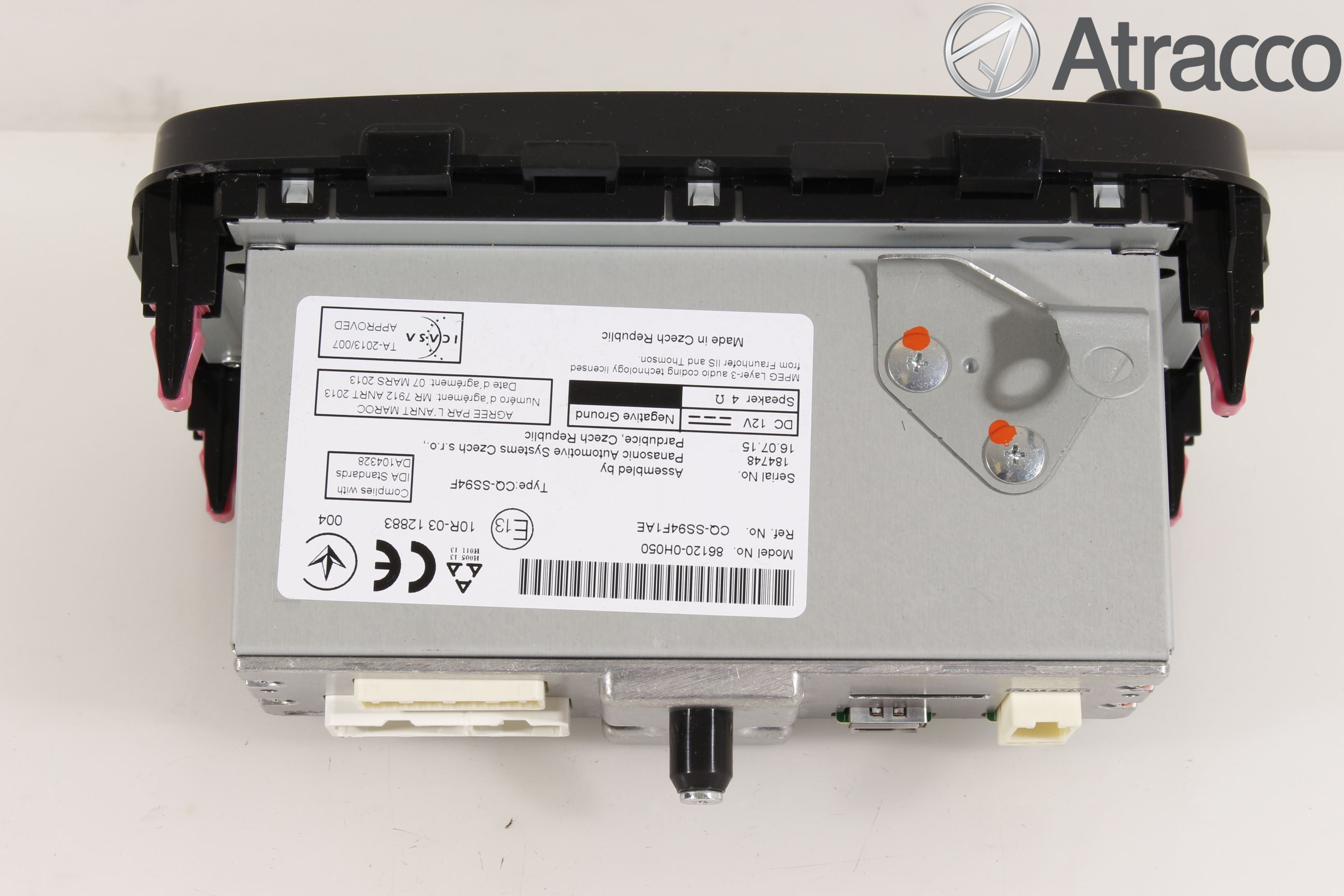 Toyota AYGO 15-21 Cd Radio - Multimediapanel