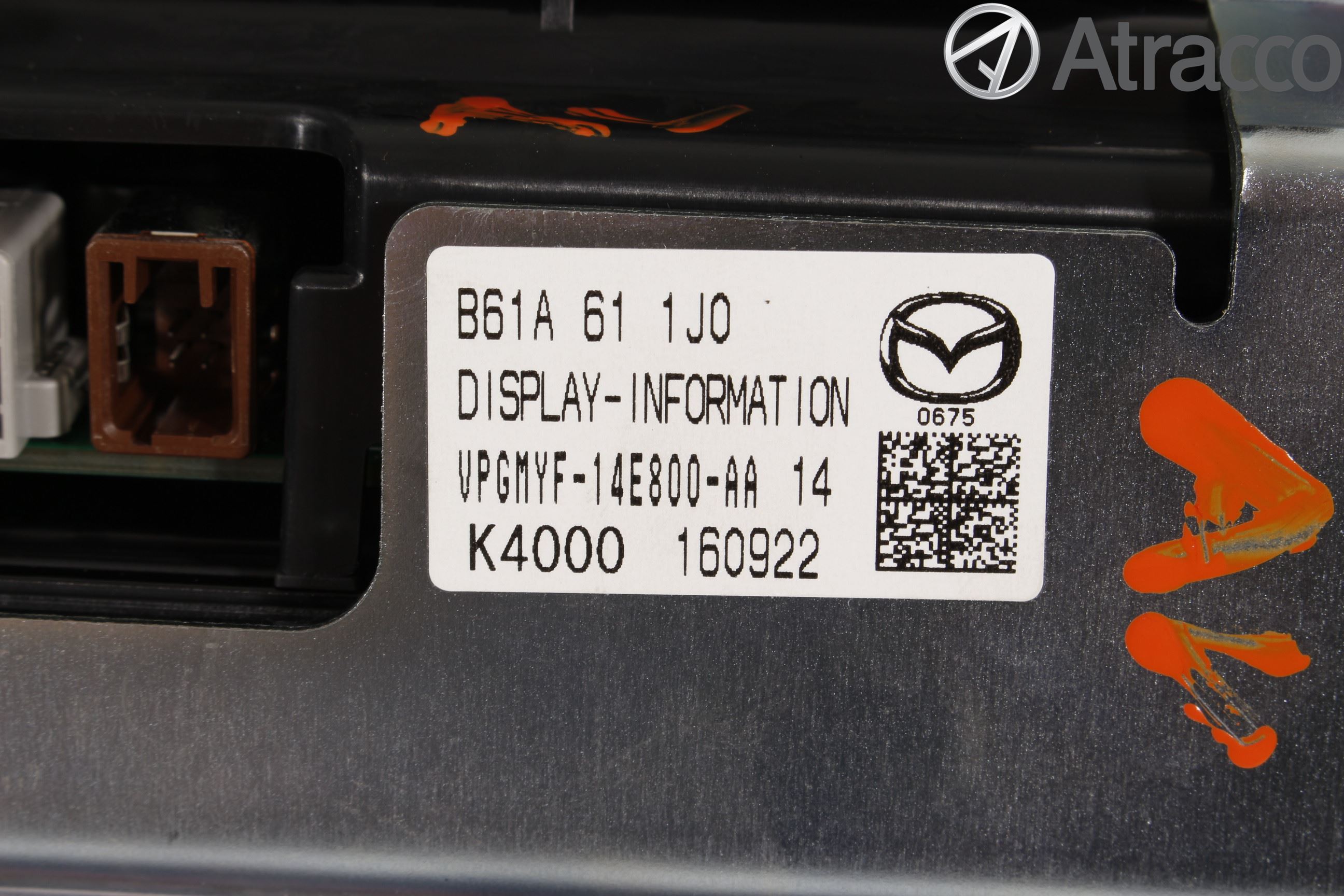 Mazda 3 III 14-19 Cd Radio - Multimediapanel