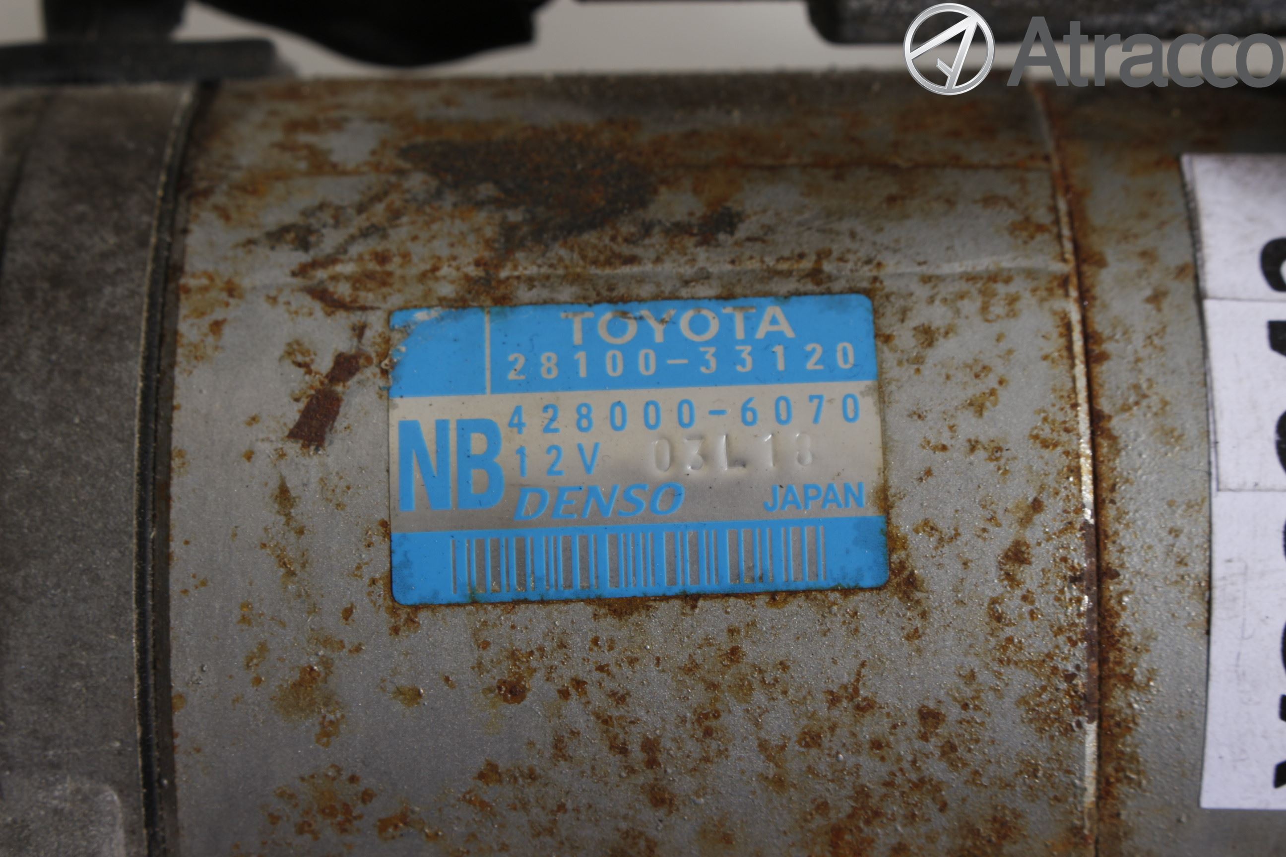 Toyota URBAN CRUISER Startmotor