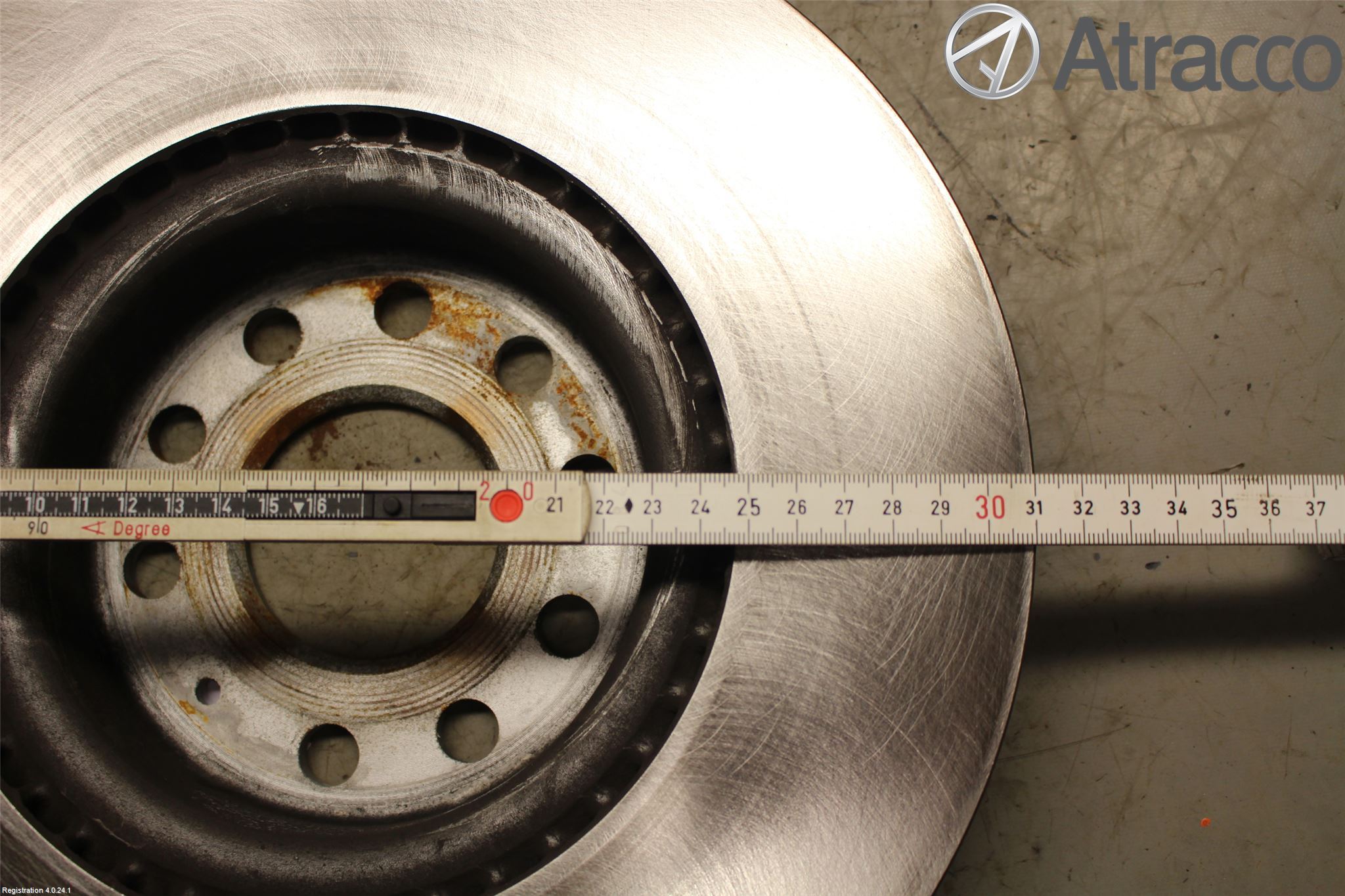 Volkswagen VW CADDY 16-20 Bromsskiva Fram