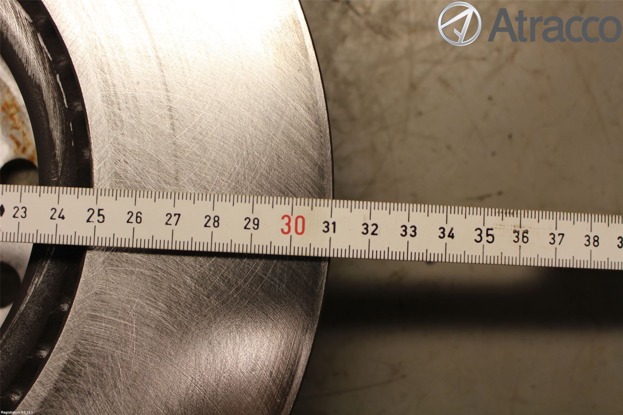 Volkswagen VW CADDY 16-20 Bromsskiva Fram