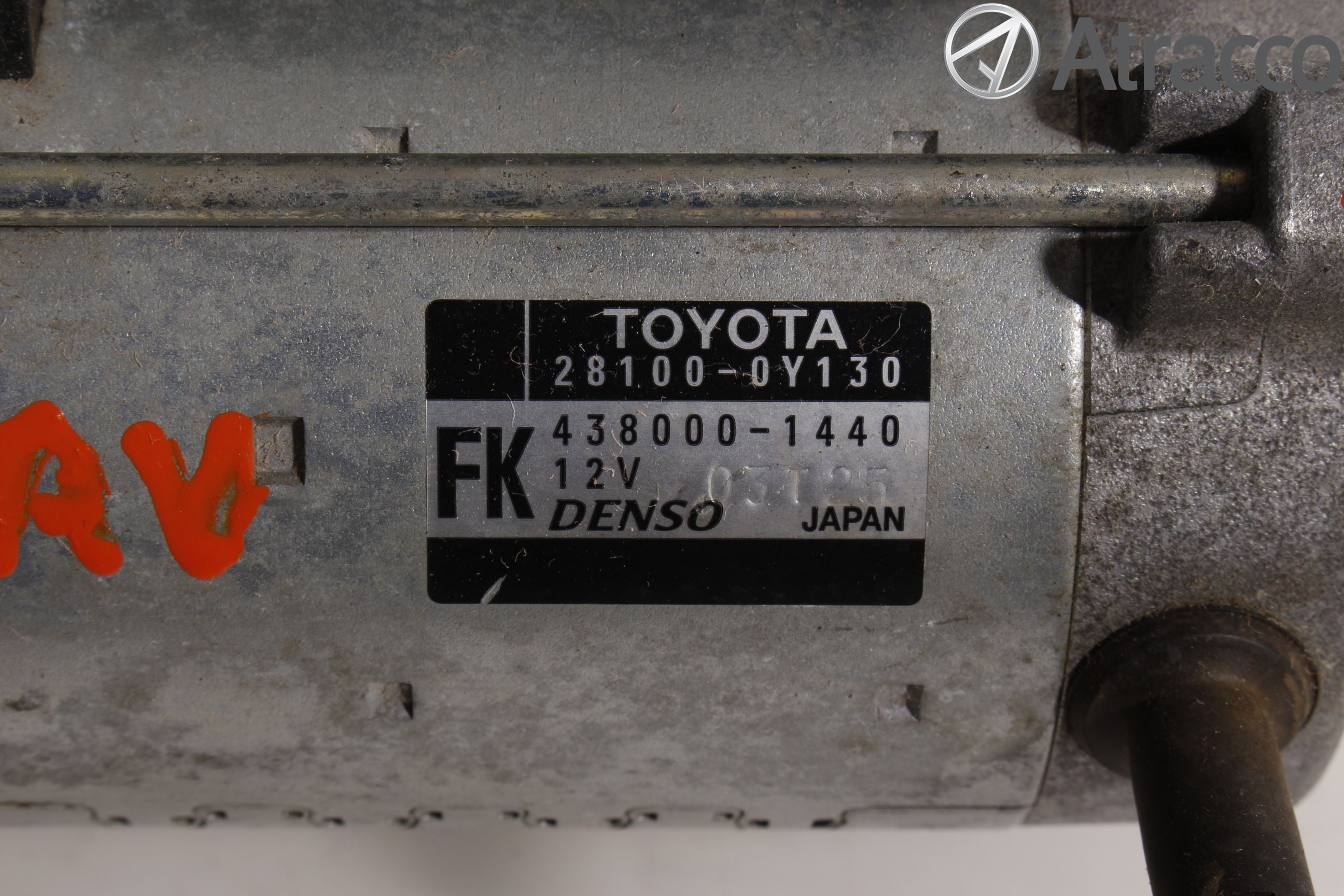 Toyota YARIS XP130 15-20 Startmotor