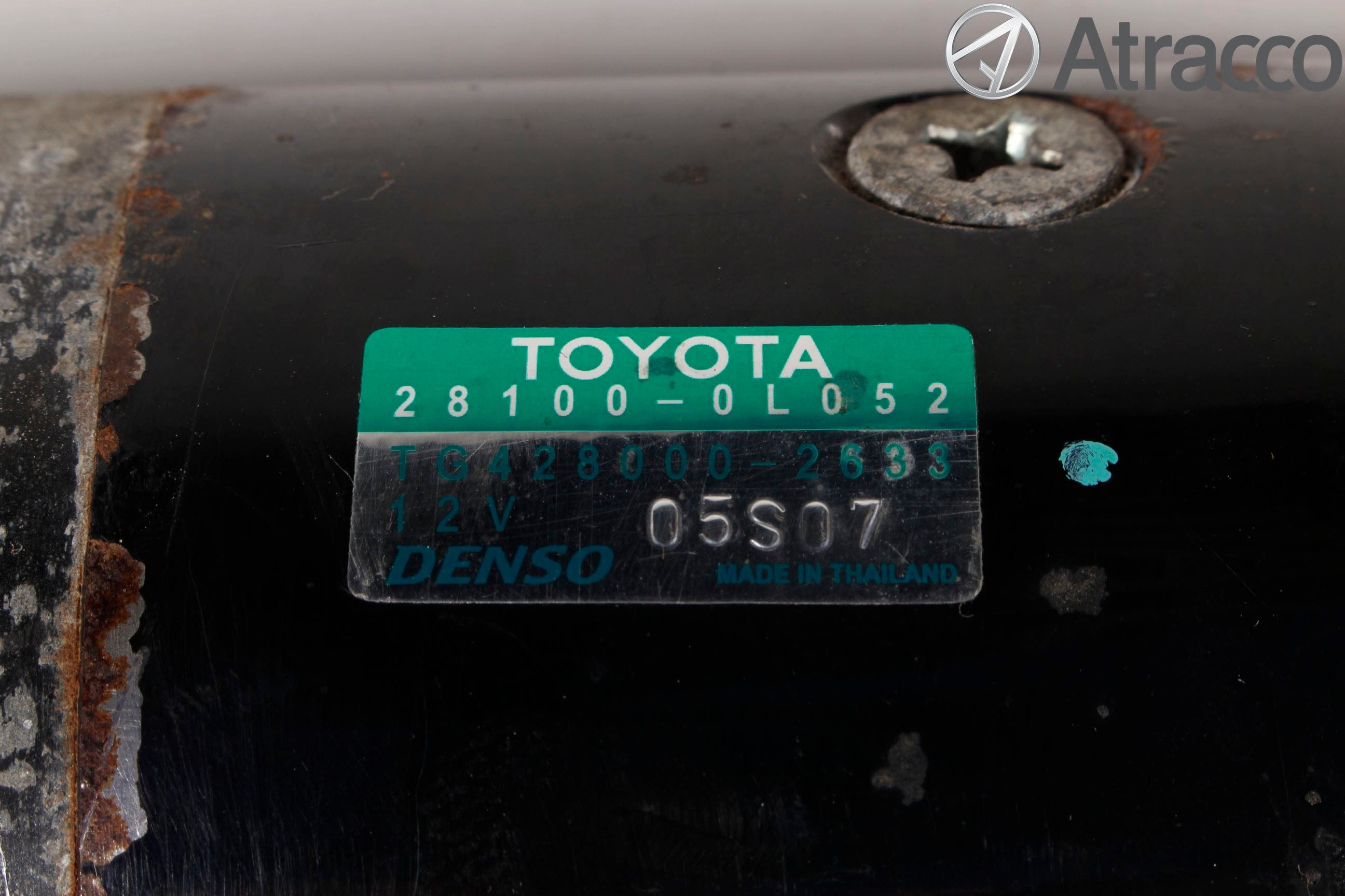 Toyota HILUX 05-16 Startmotor Diesel