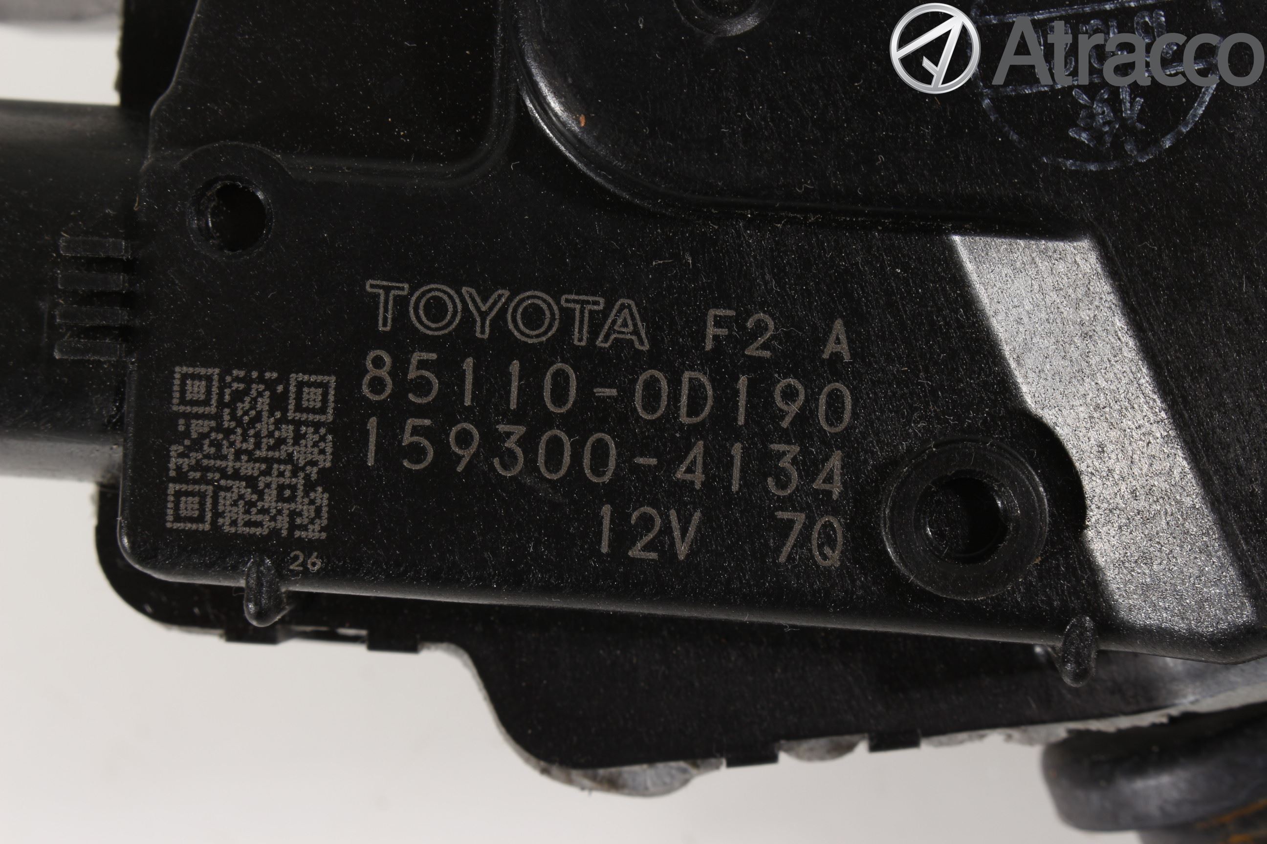 Toyota YARIS XP130 12-14 Torkarmotor Vindruta