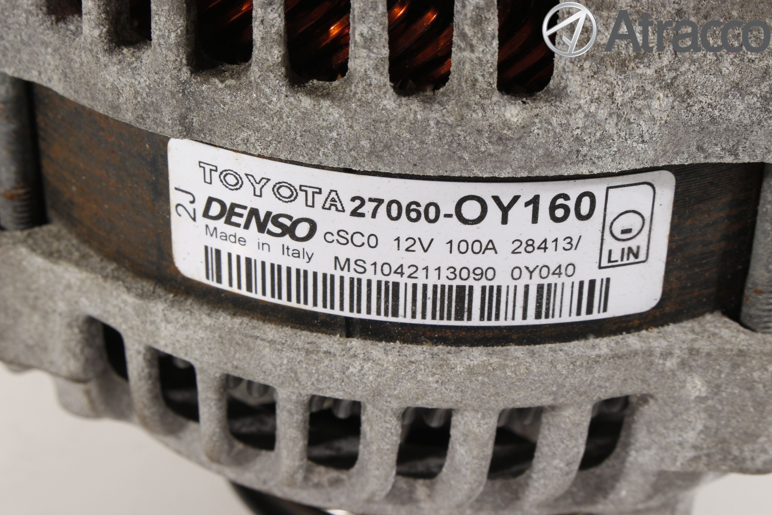 Toyota YARIS XP130 12-14 Generator