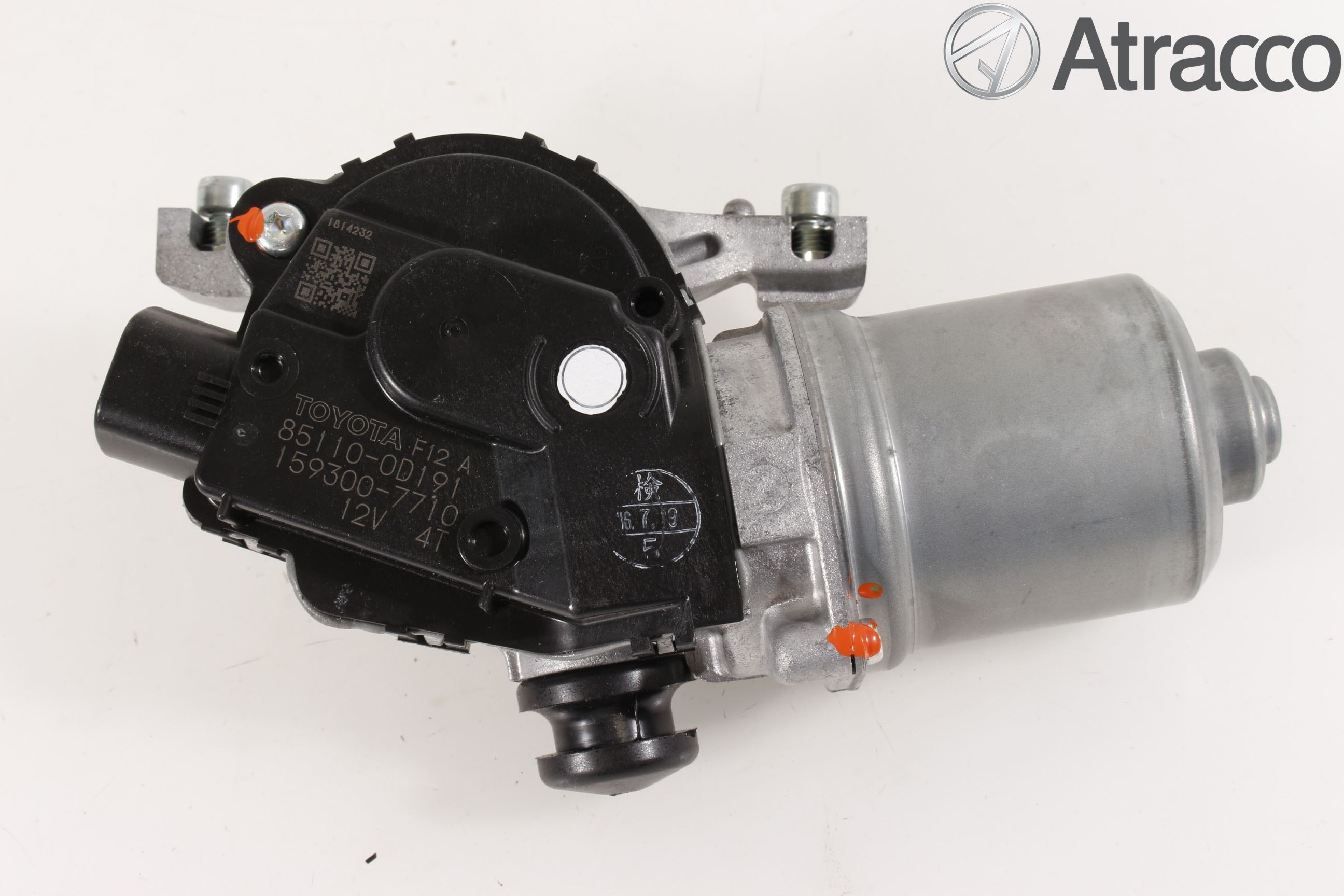 Toyota YARIS XP130 15-20 Torkarmotor Vindruta