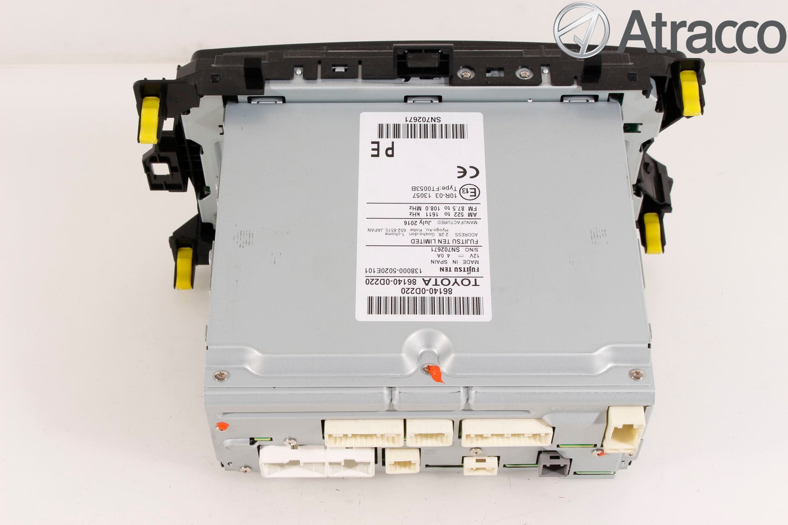 Toyota YARIS XP130 15-20 Cd Radio - Multimediapanel