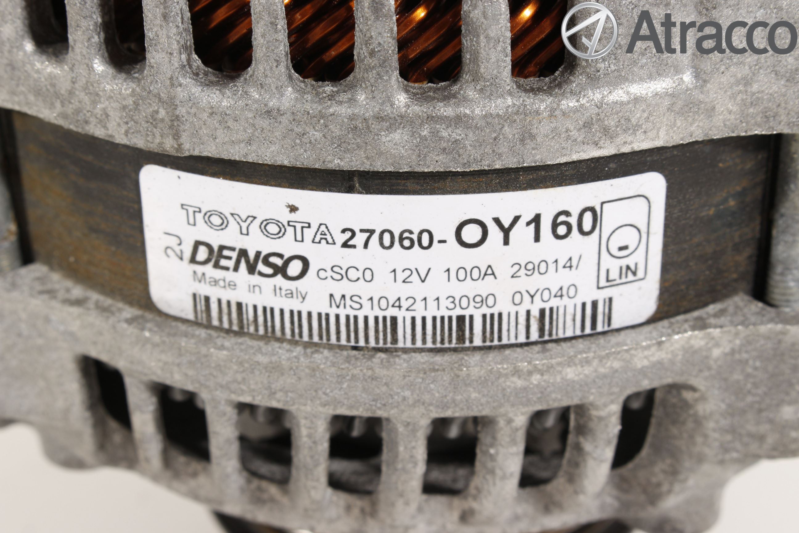 Toyota YARIS XP130 15-20 Generator
