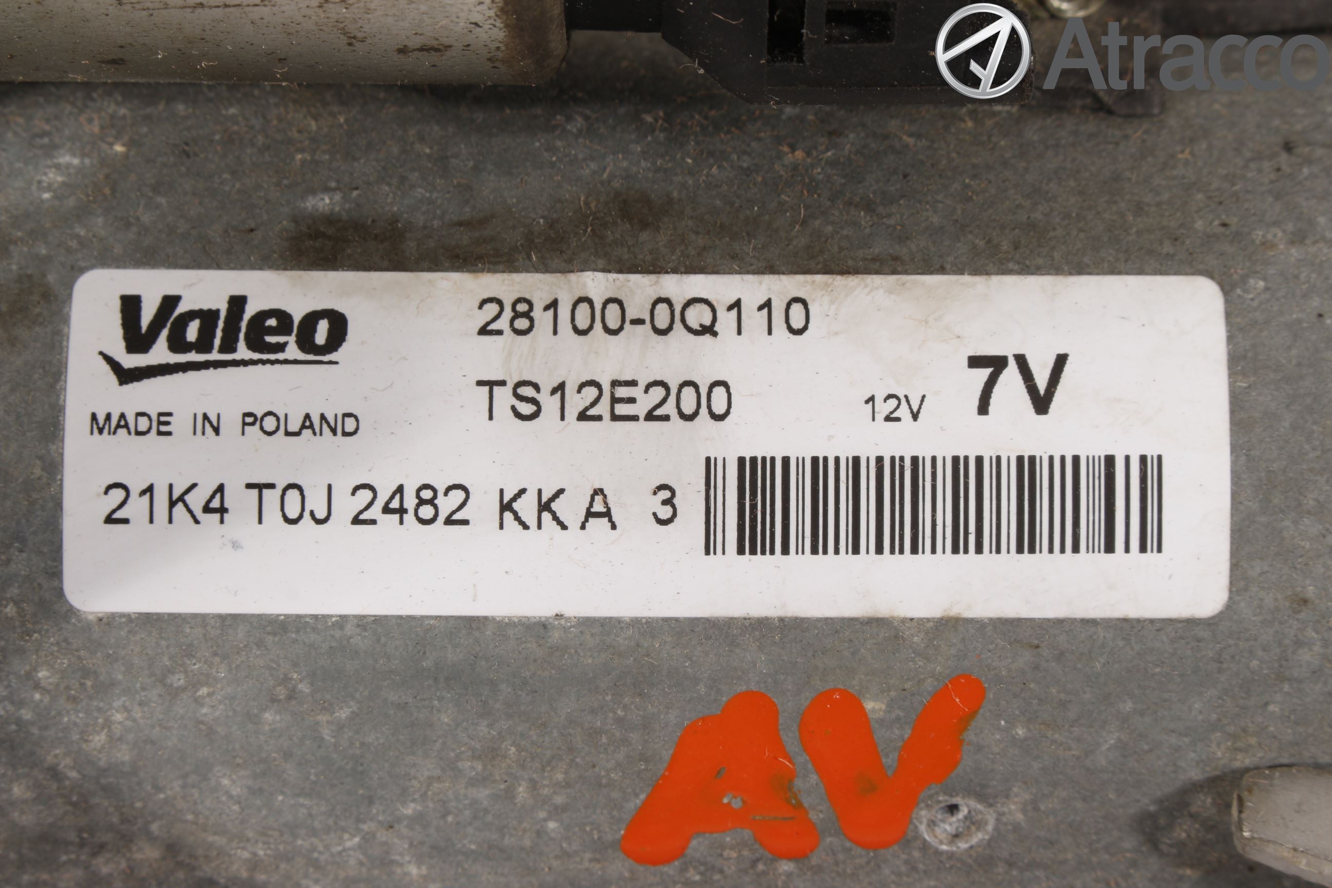 Toyota AYGO 15-21 Startmotor